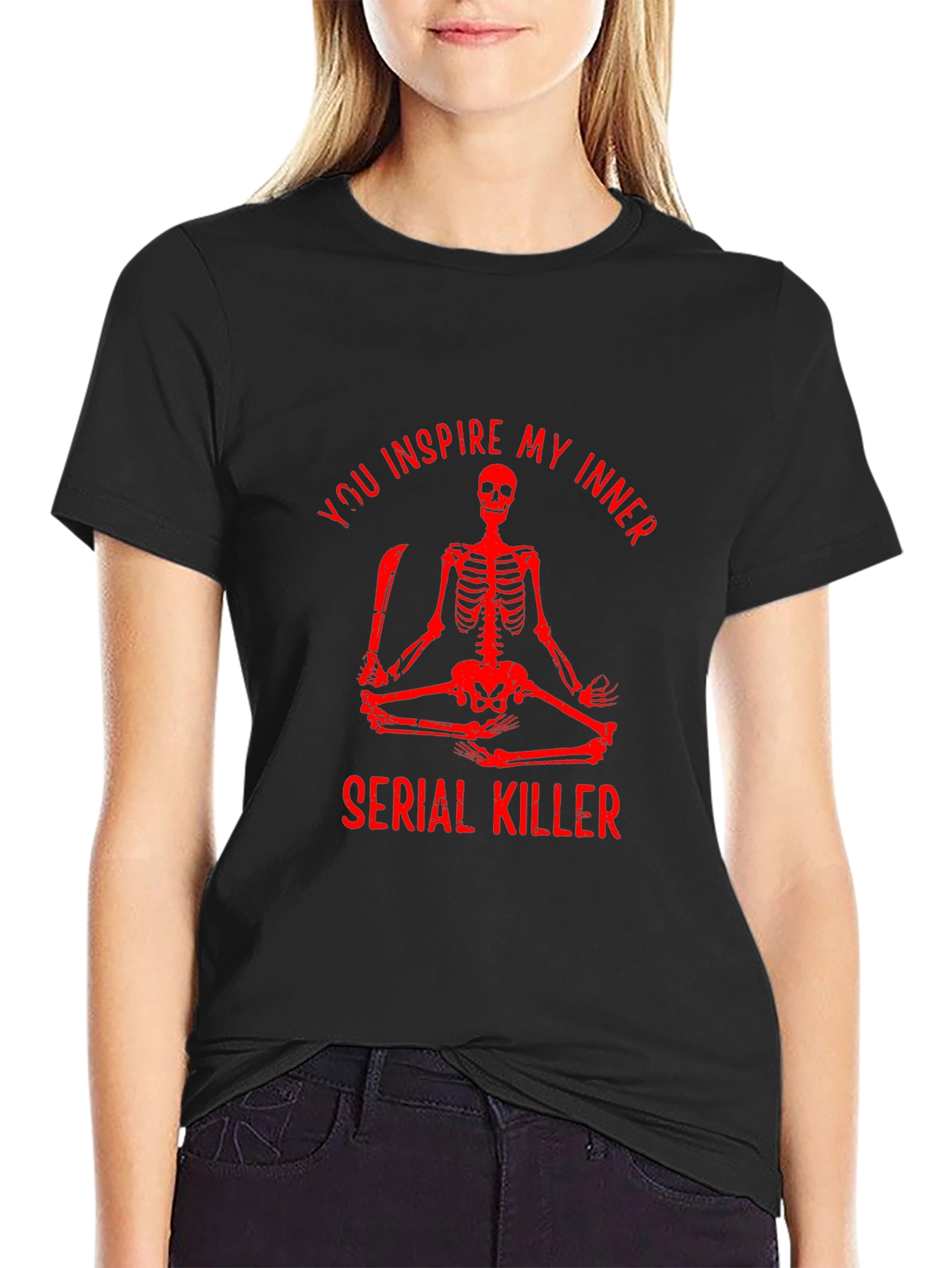 Inner Serial Killer T-Shirt - Red Graphic Tee