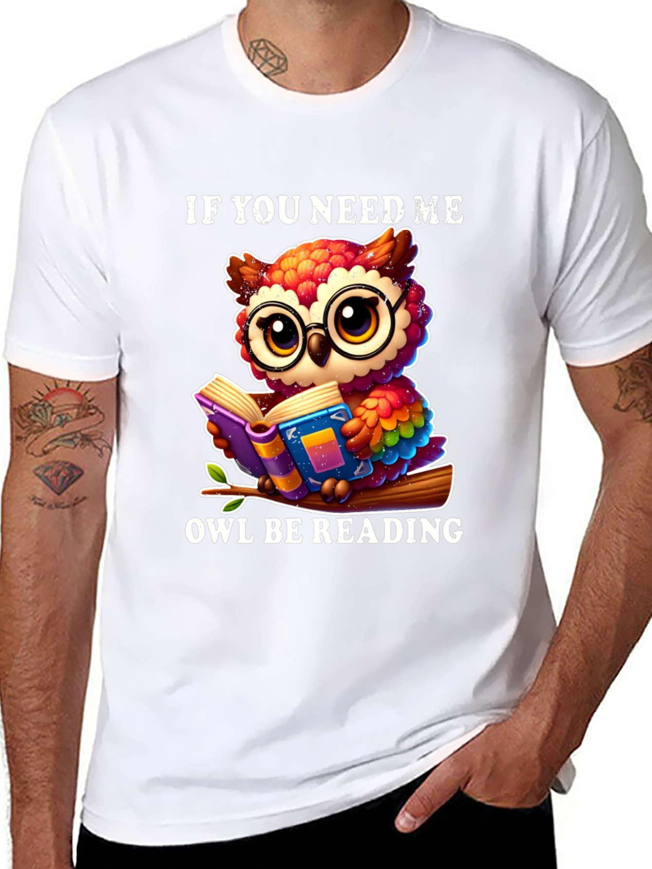 Owl Be Reading T-Shirt