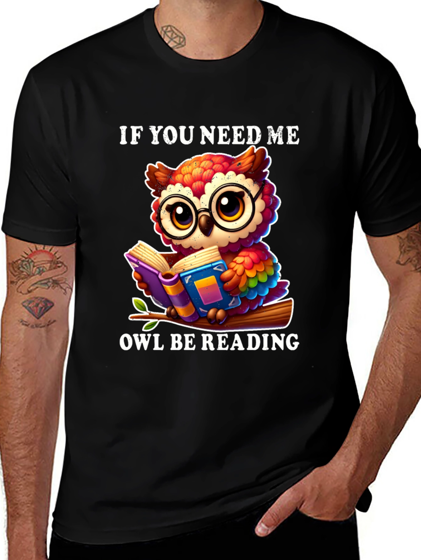 Owl Be Reading T-Shirt