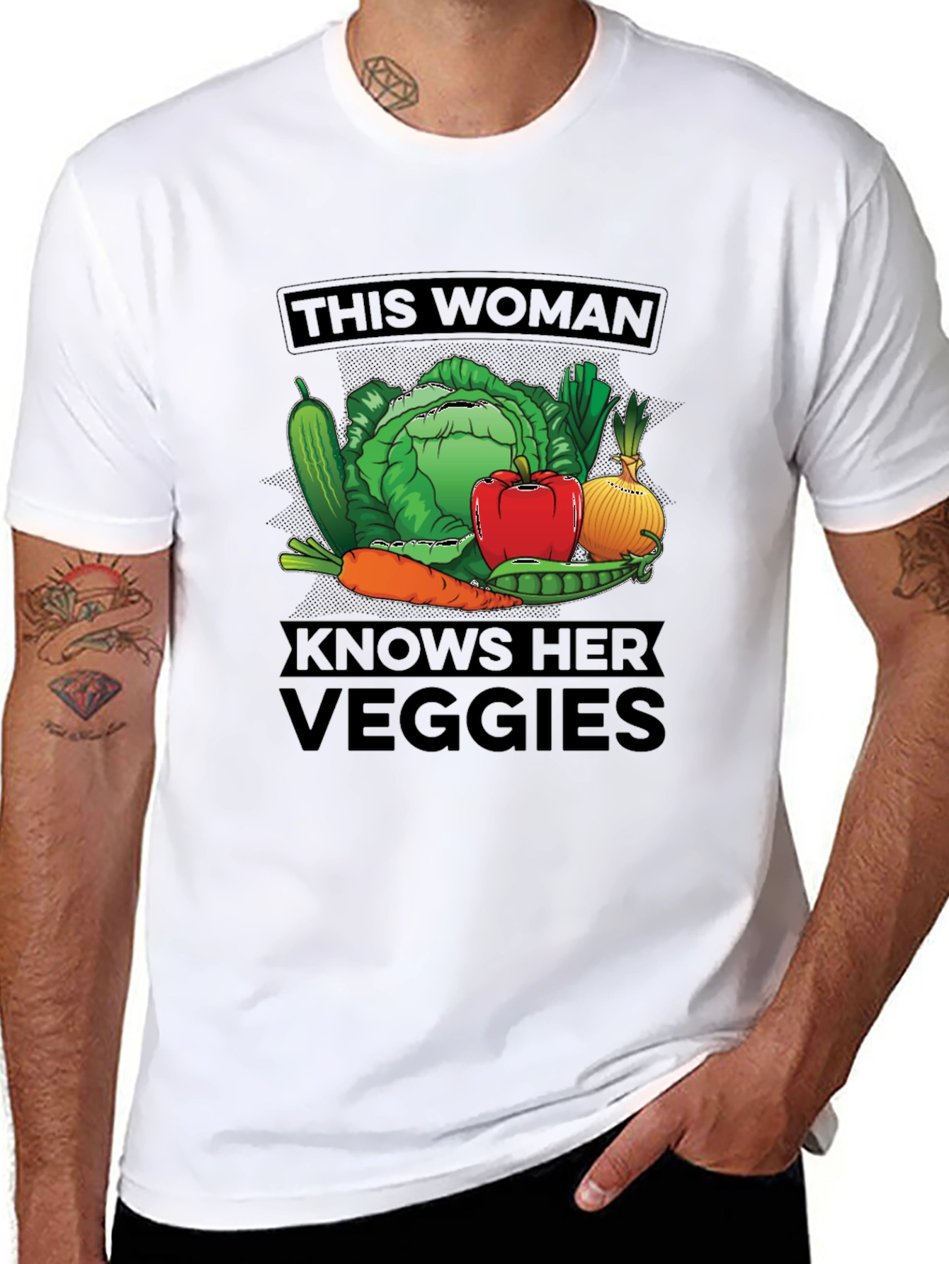 Funny Veggie Lover T-Shirt