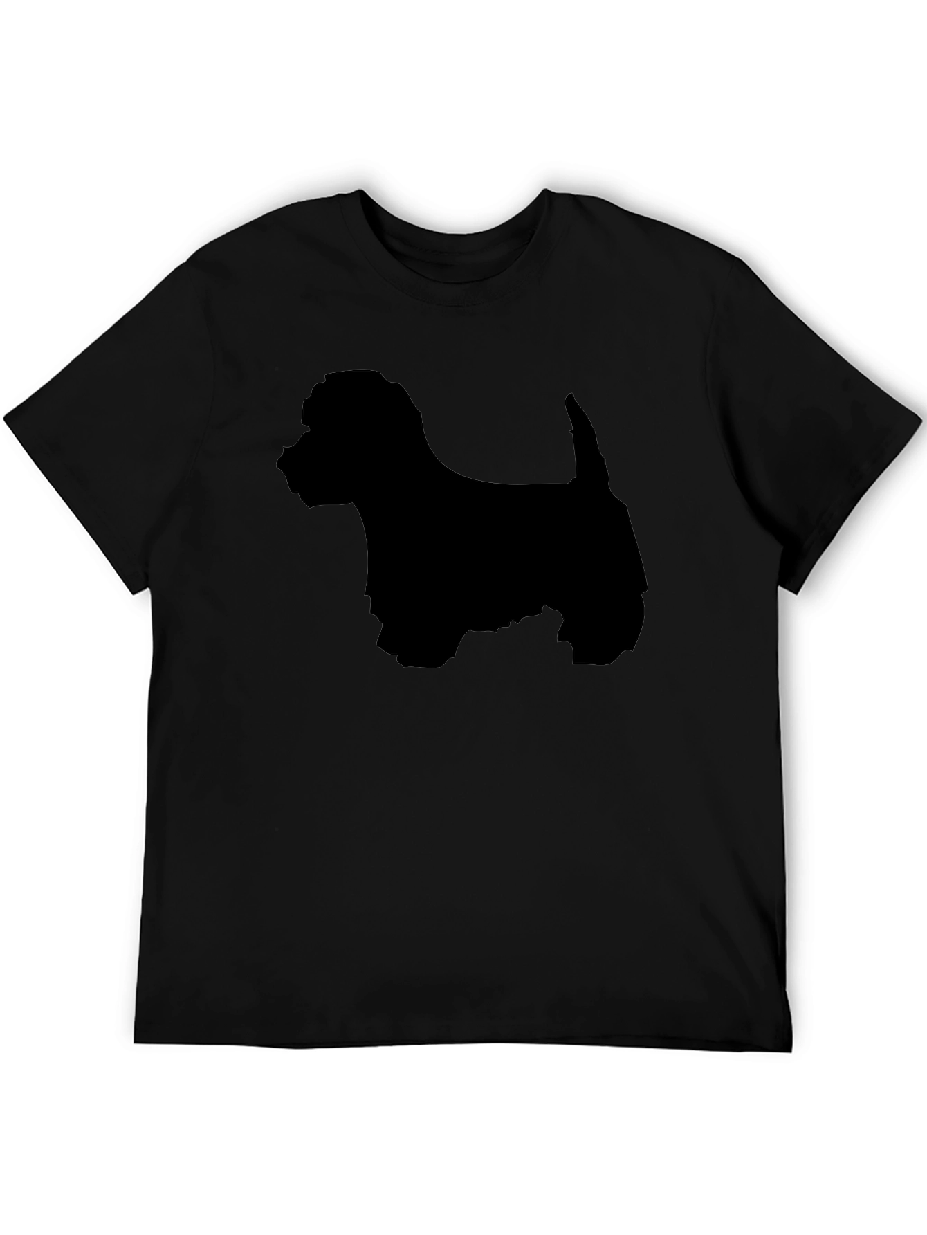 Westie Dog Silhouette Graphic T-Shirt