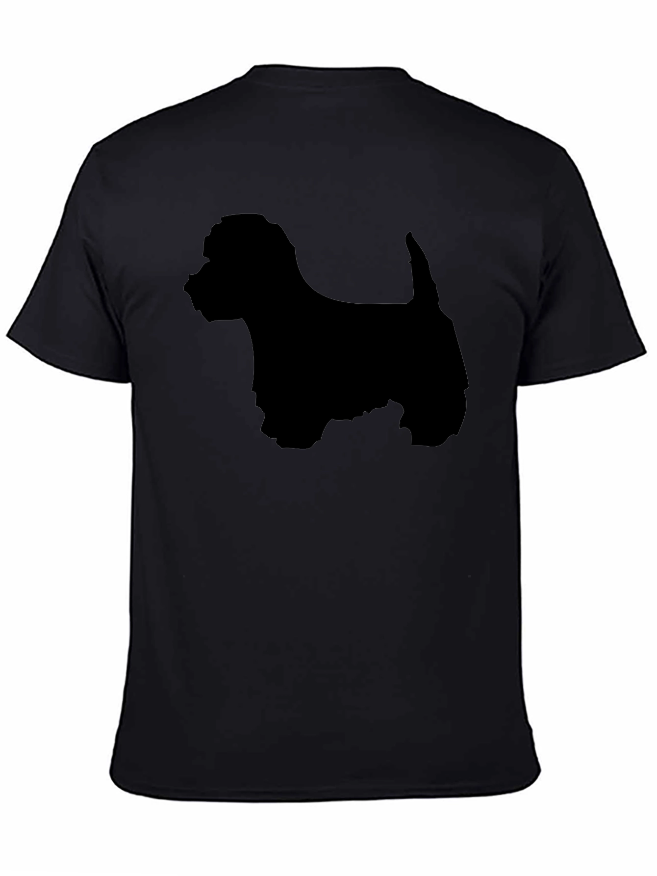 Westie Dog Silhouette Graphic T-Shirt