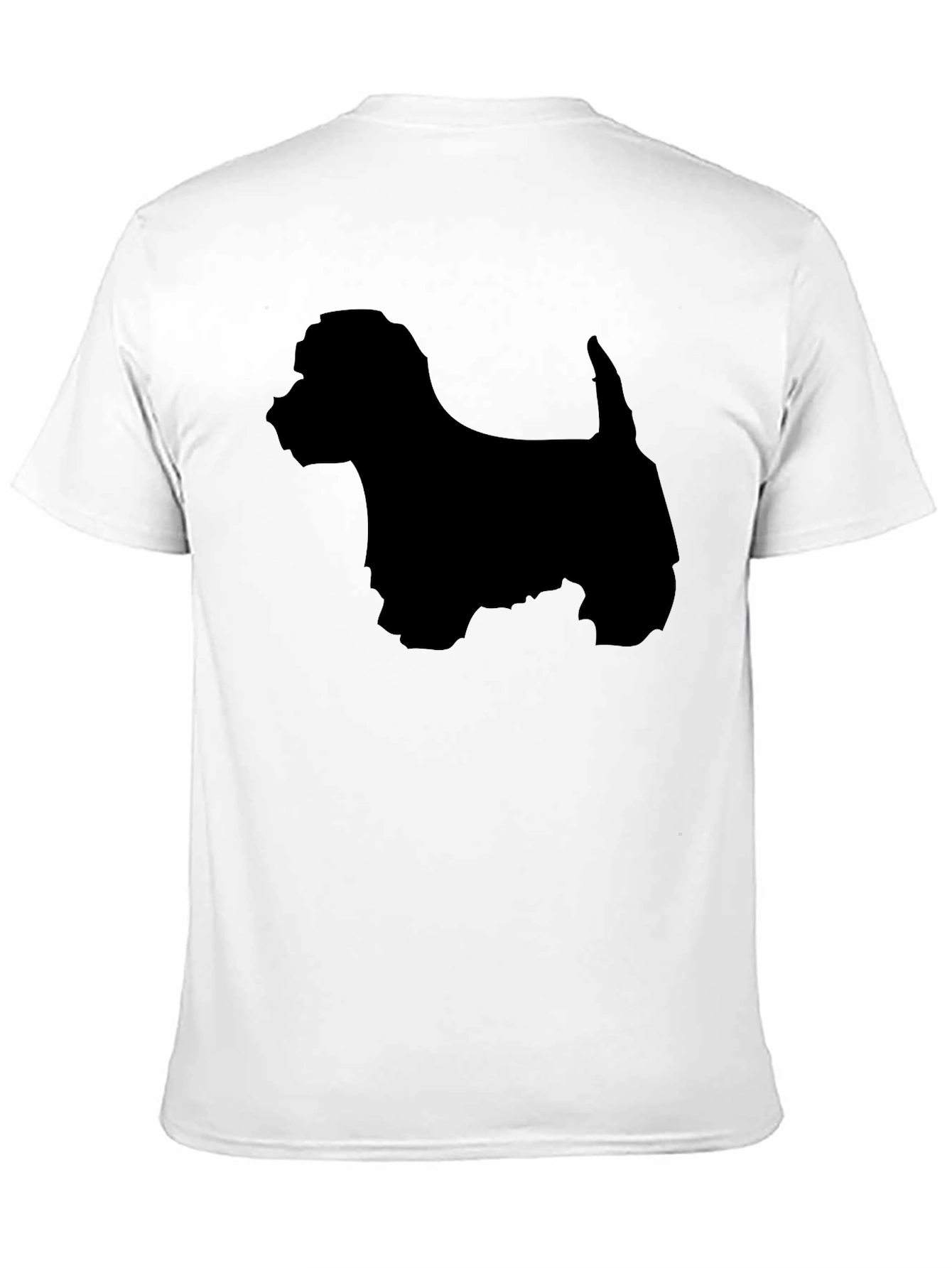 Westie Dog Silhouette Graphic T-Shirt