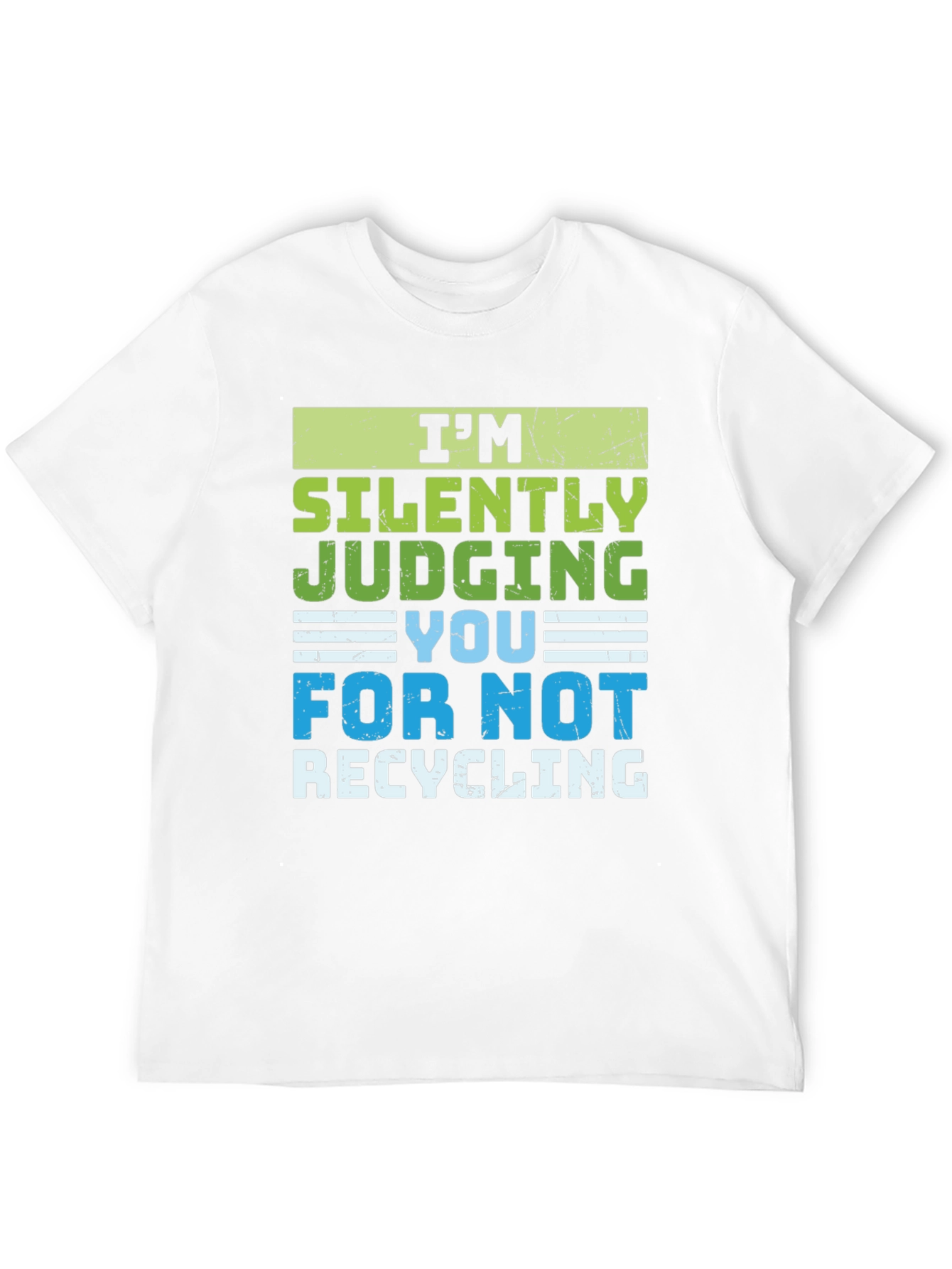 Silently Judging Recycling T-Shirt