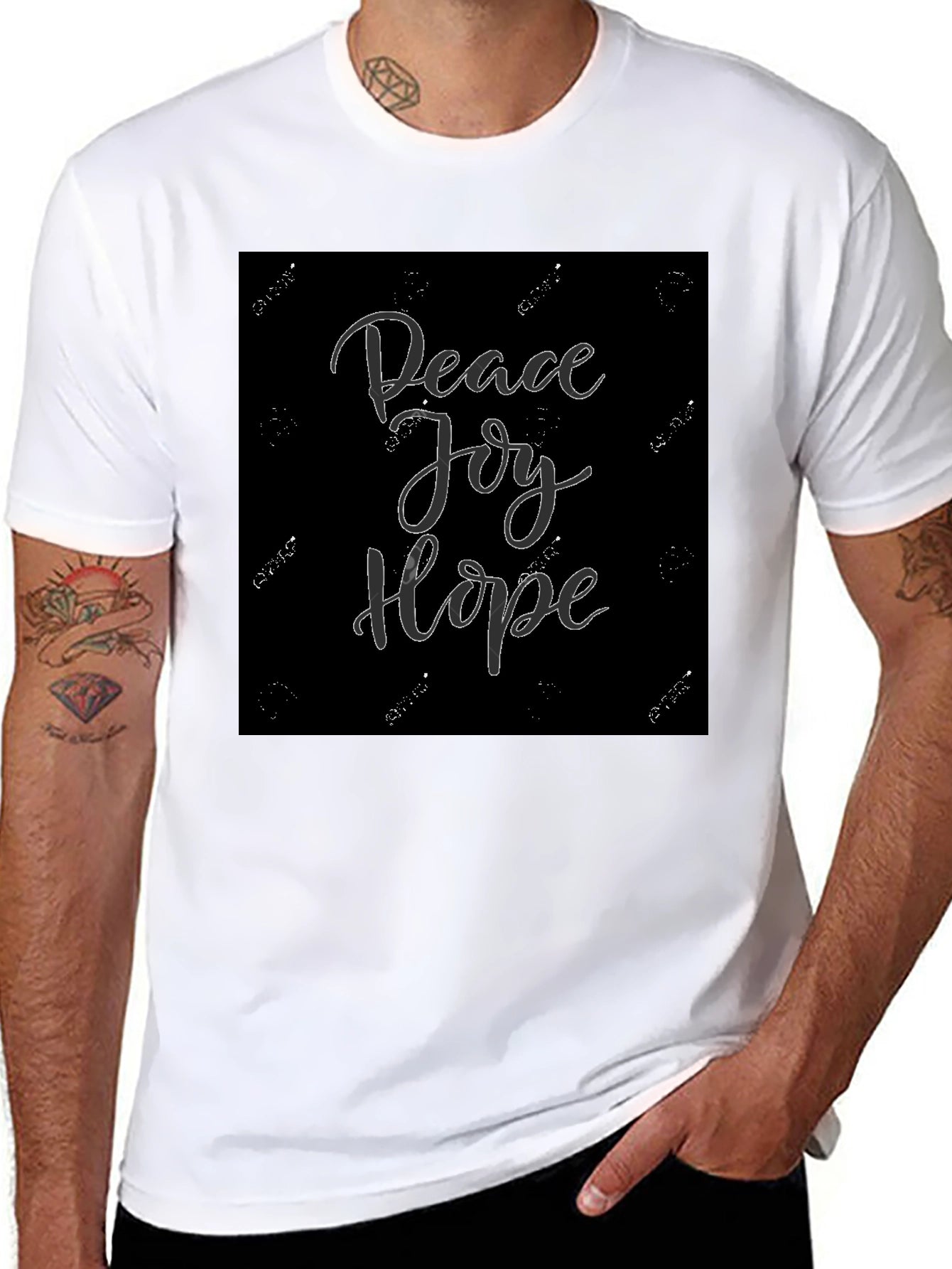 Peace Joy Hope Graphic Tee