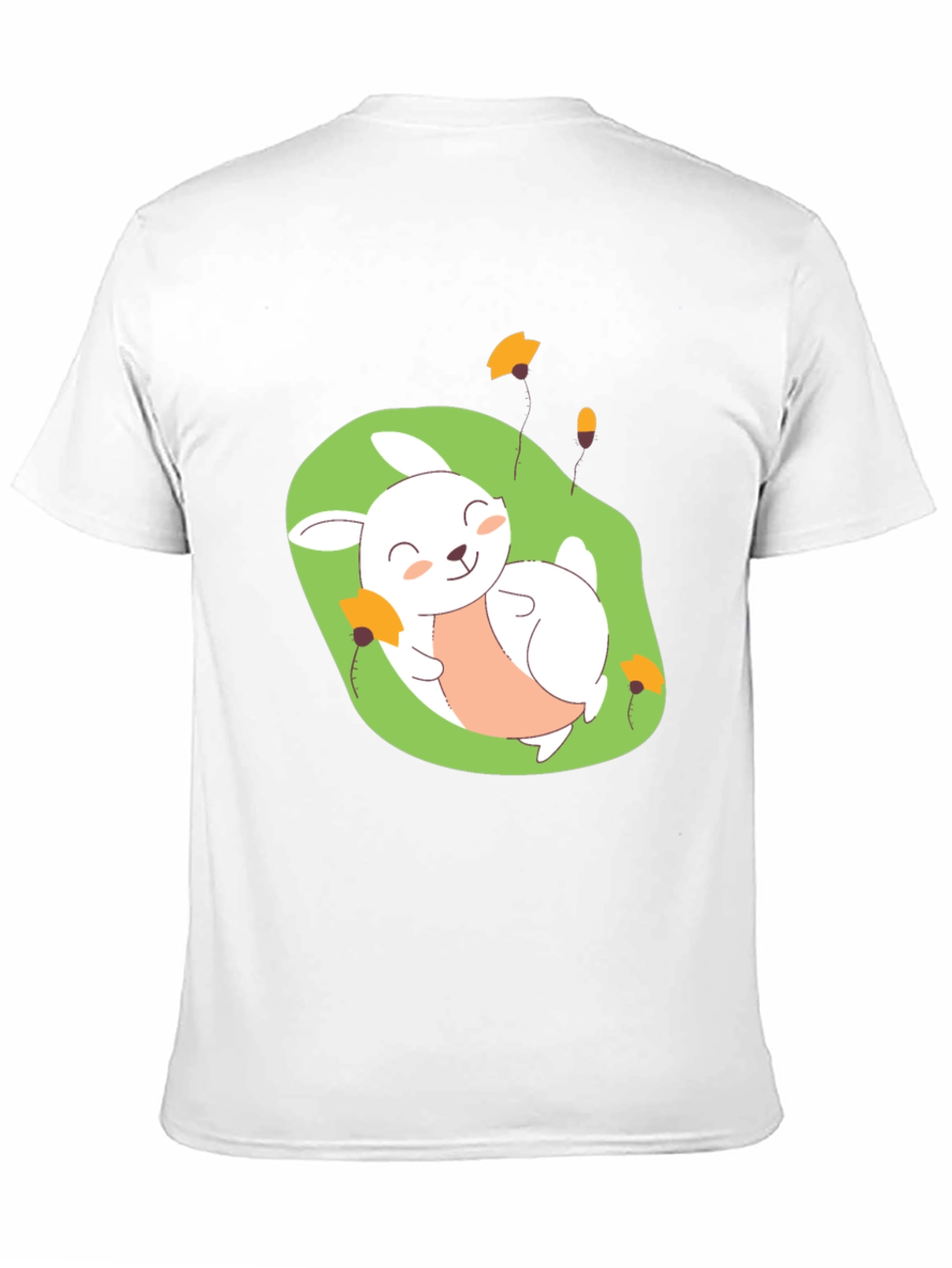 Cute Bunny Graphic T-Shirt - Soft Cotton Blend