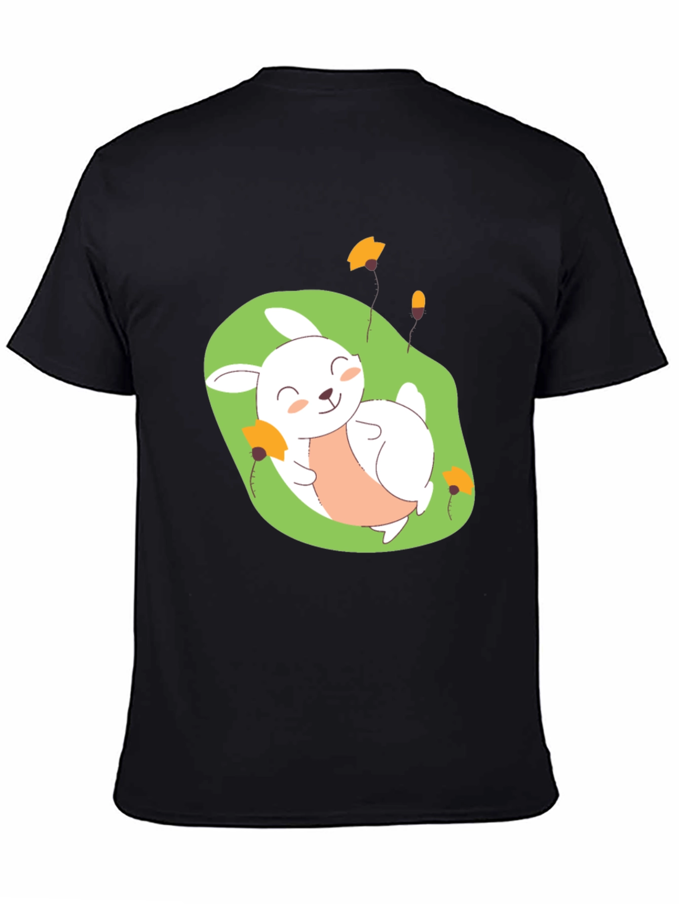 Cute Bunny Graphic T-Shirt - Soft Cotton Blend