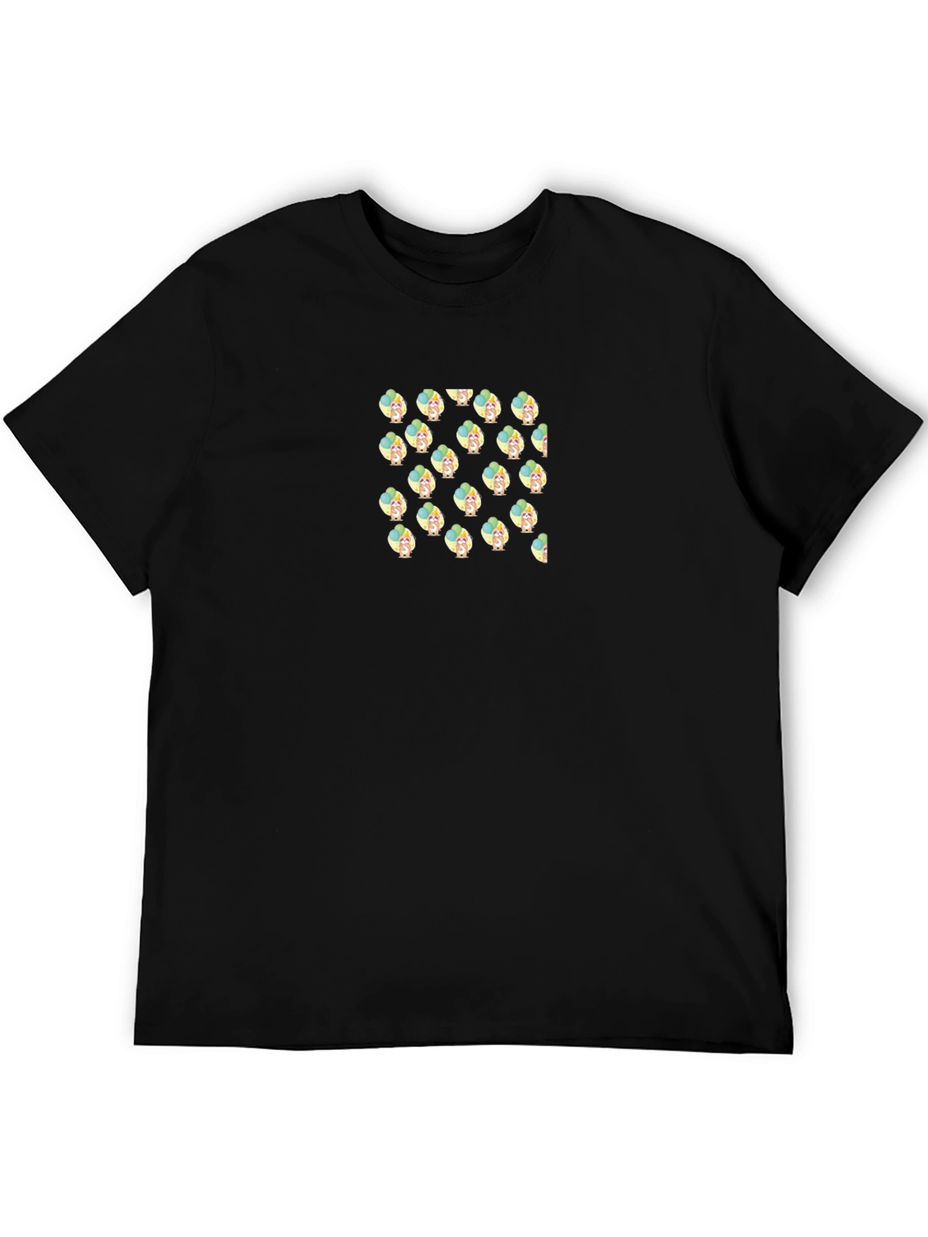 Patterned Graphic Tee - Fun Casual Style