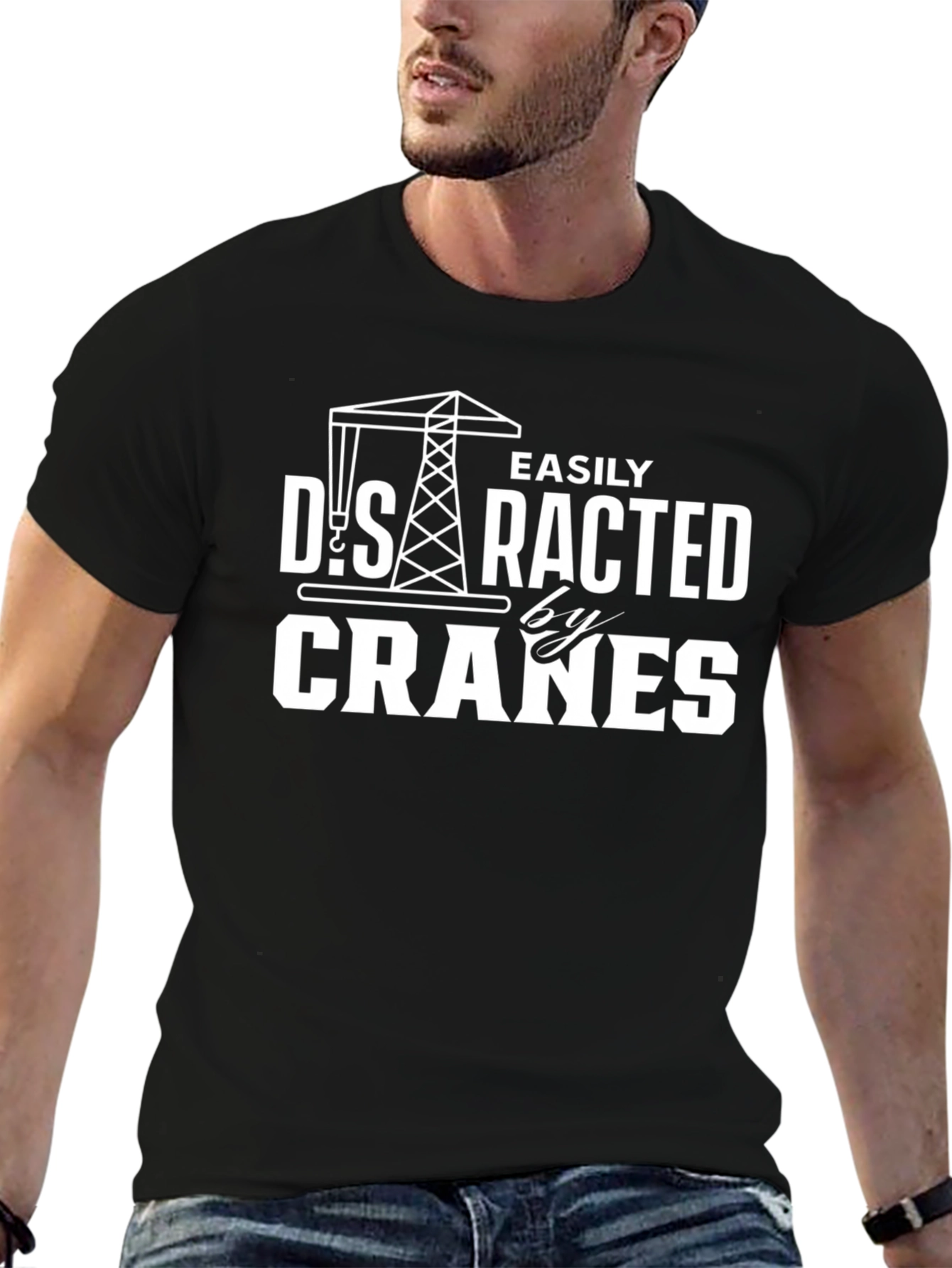 Easily Distracted By Cranes T-Shirt