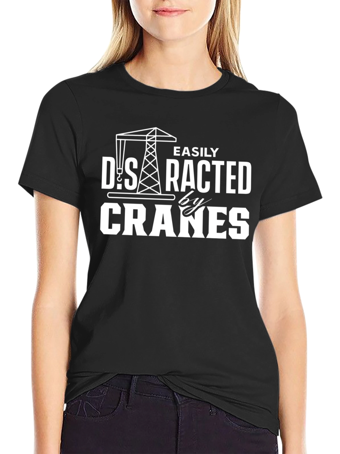 Easily Distracted By Cranes T-Shirt