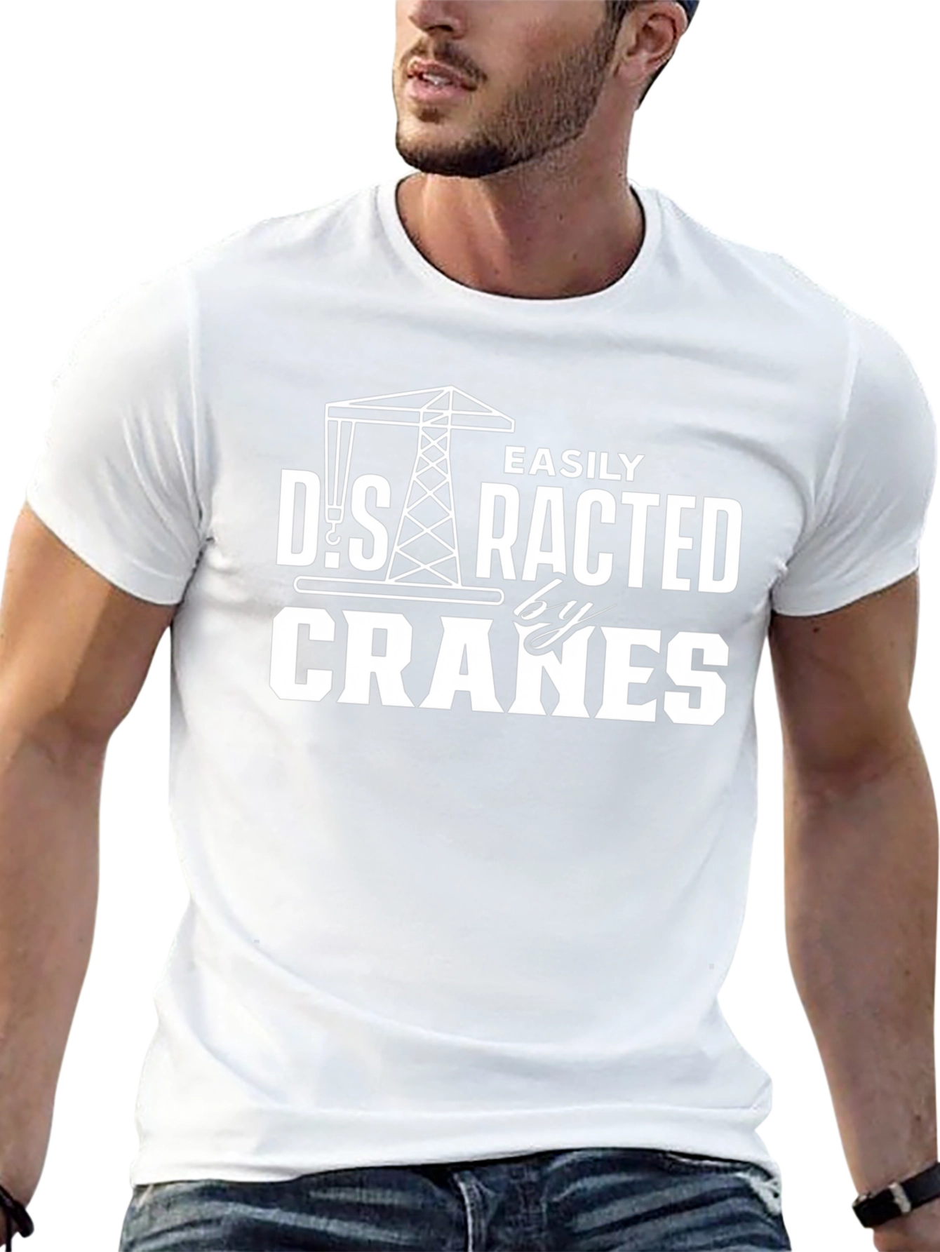 Easily Distracted By Cranes T-Shirt