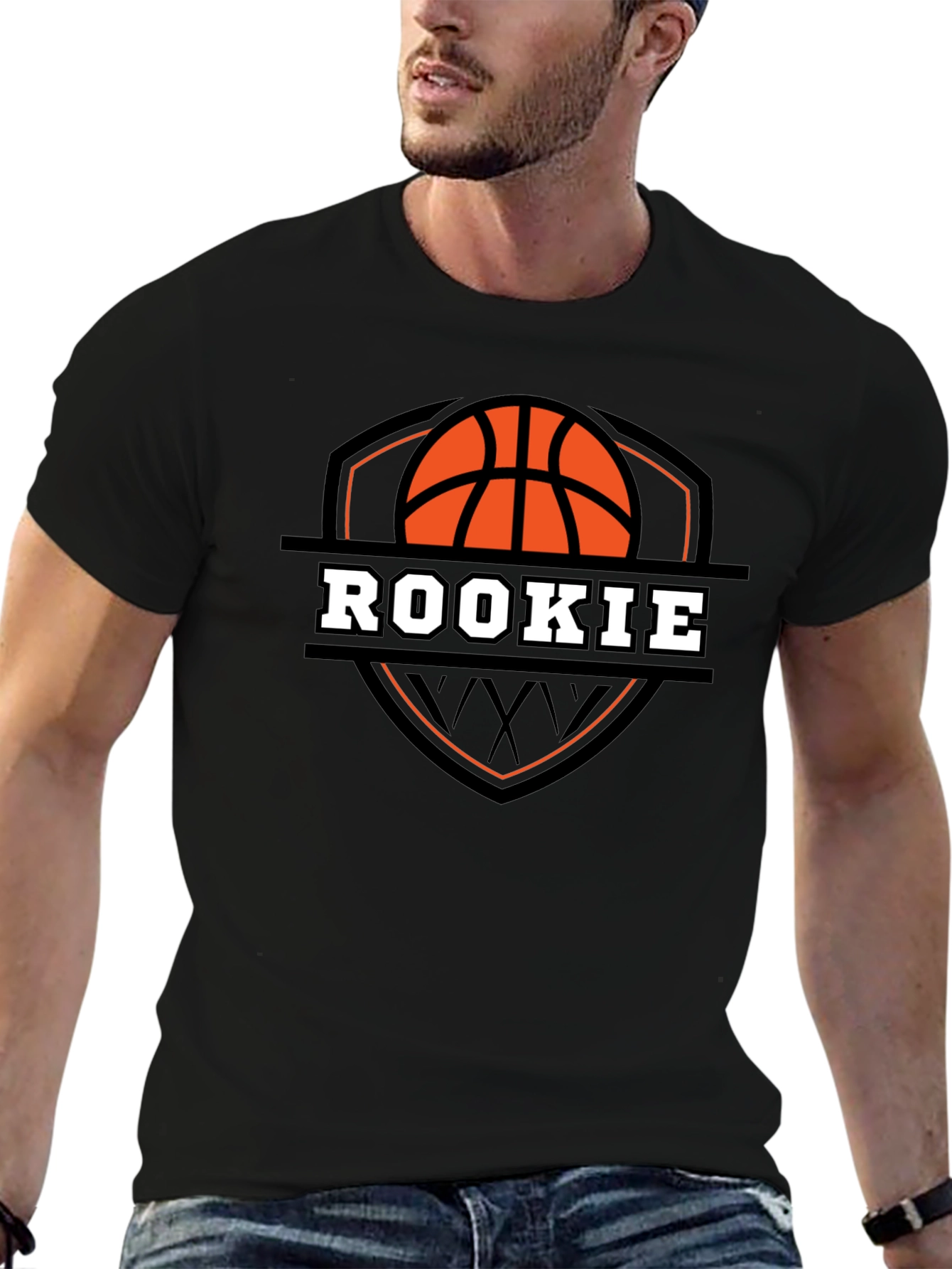 Rookie Basketball Graphic Tee - Sports Fan Apparel