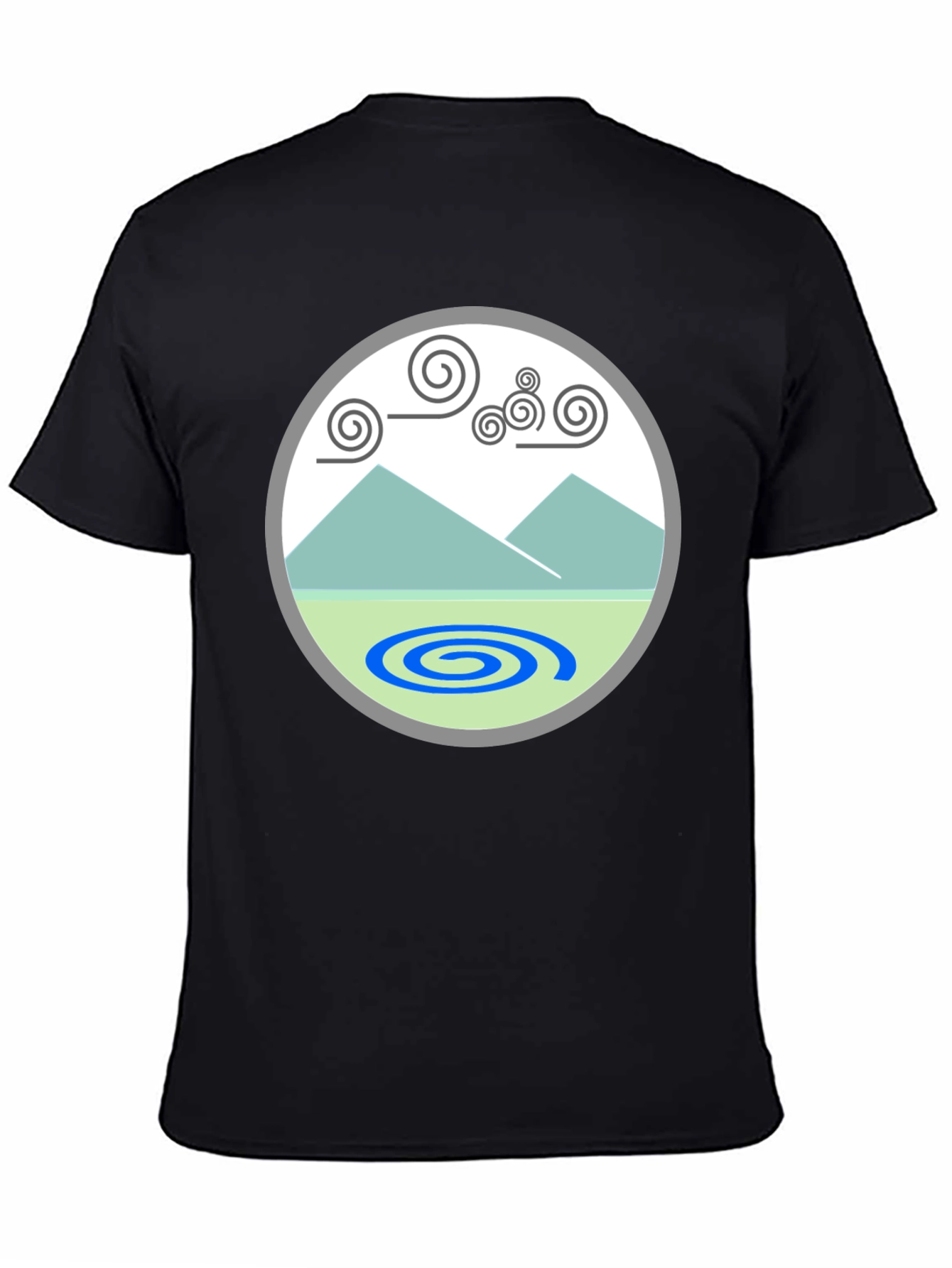 Nature T-Shirt - Mountain Lake Graphic Tee