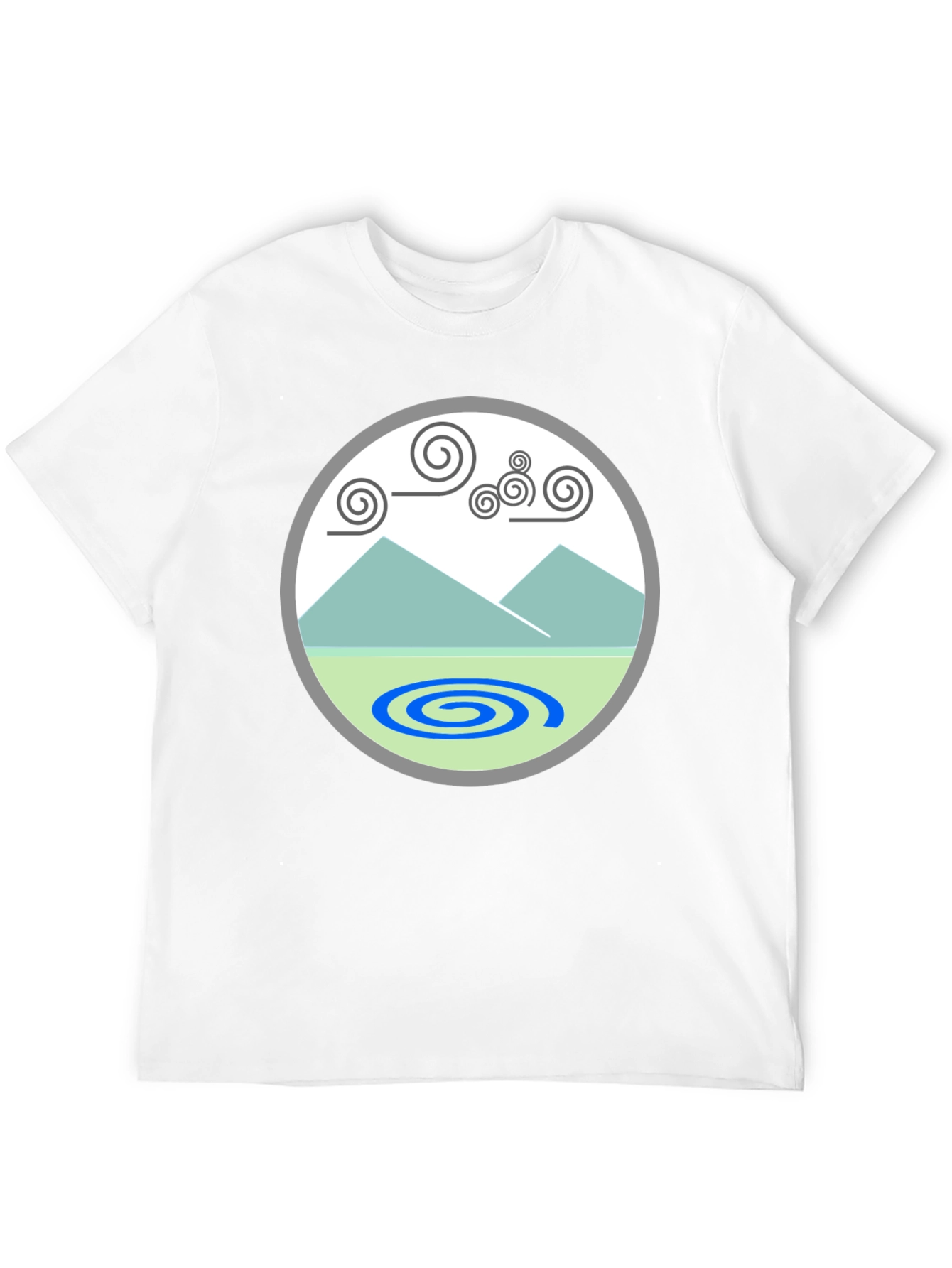 Nature T-Shirt - Mountain Lake Graphic Tee
