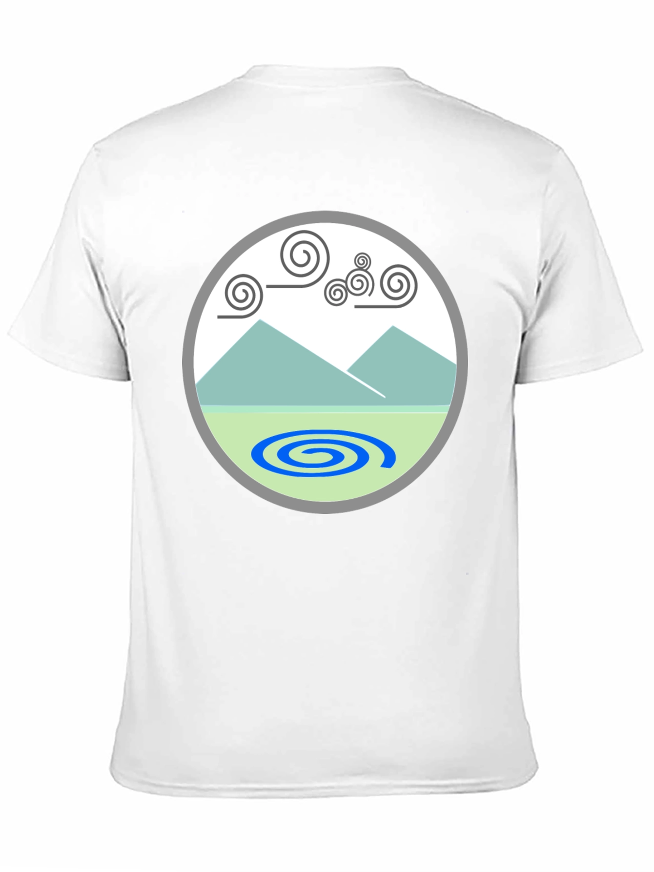 Nature T-Shirt - Mountain Lake Graphic Tee
