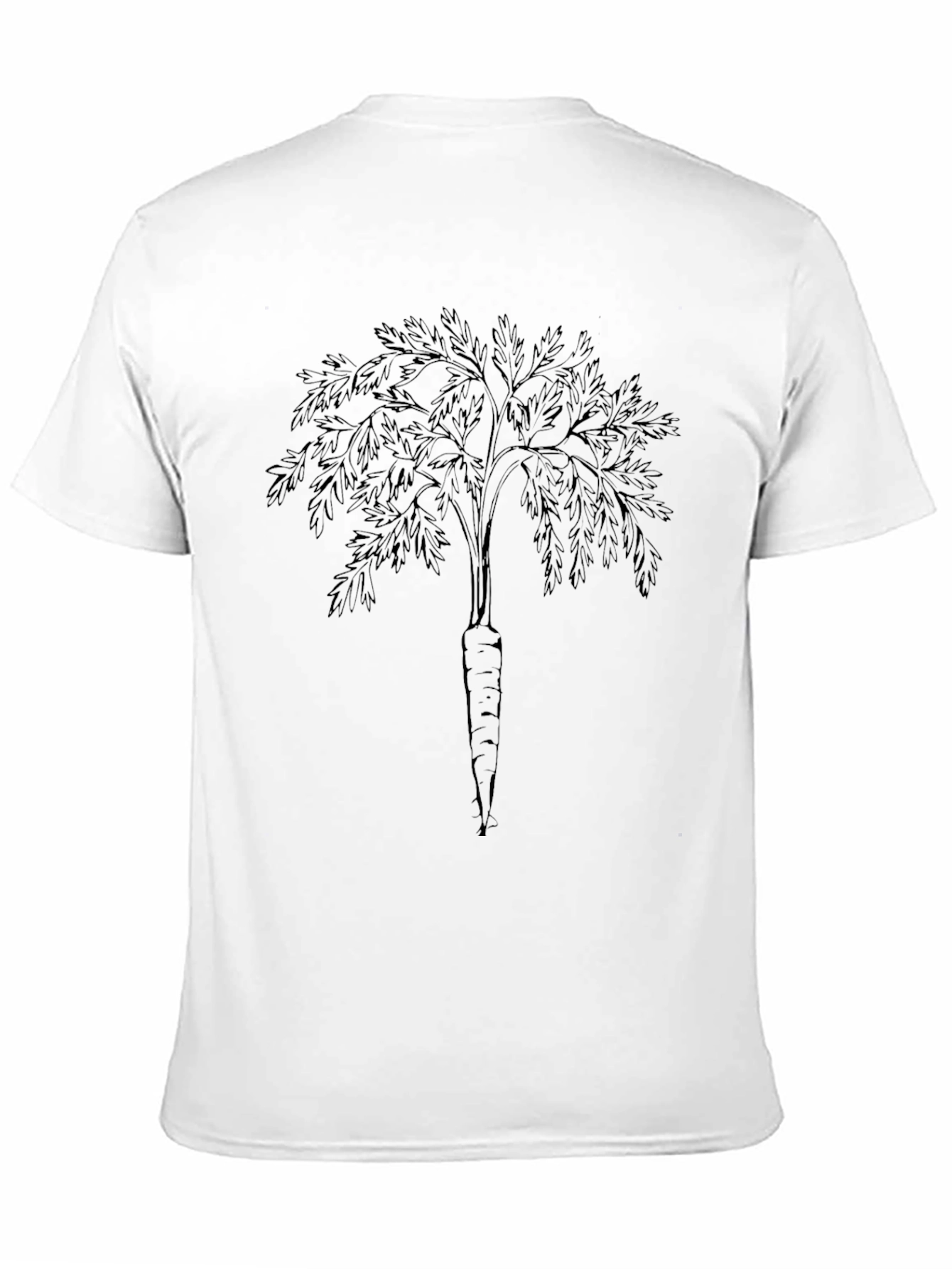 Carrot Tree Graphic T-Shirt - Unique Unisex Tee