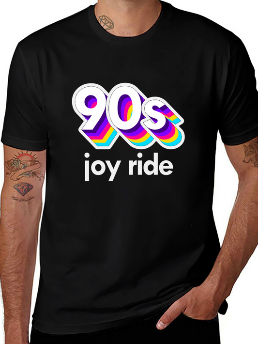 90s Joy Ride Graphic Tee - Retro Style