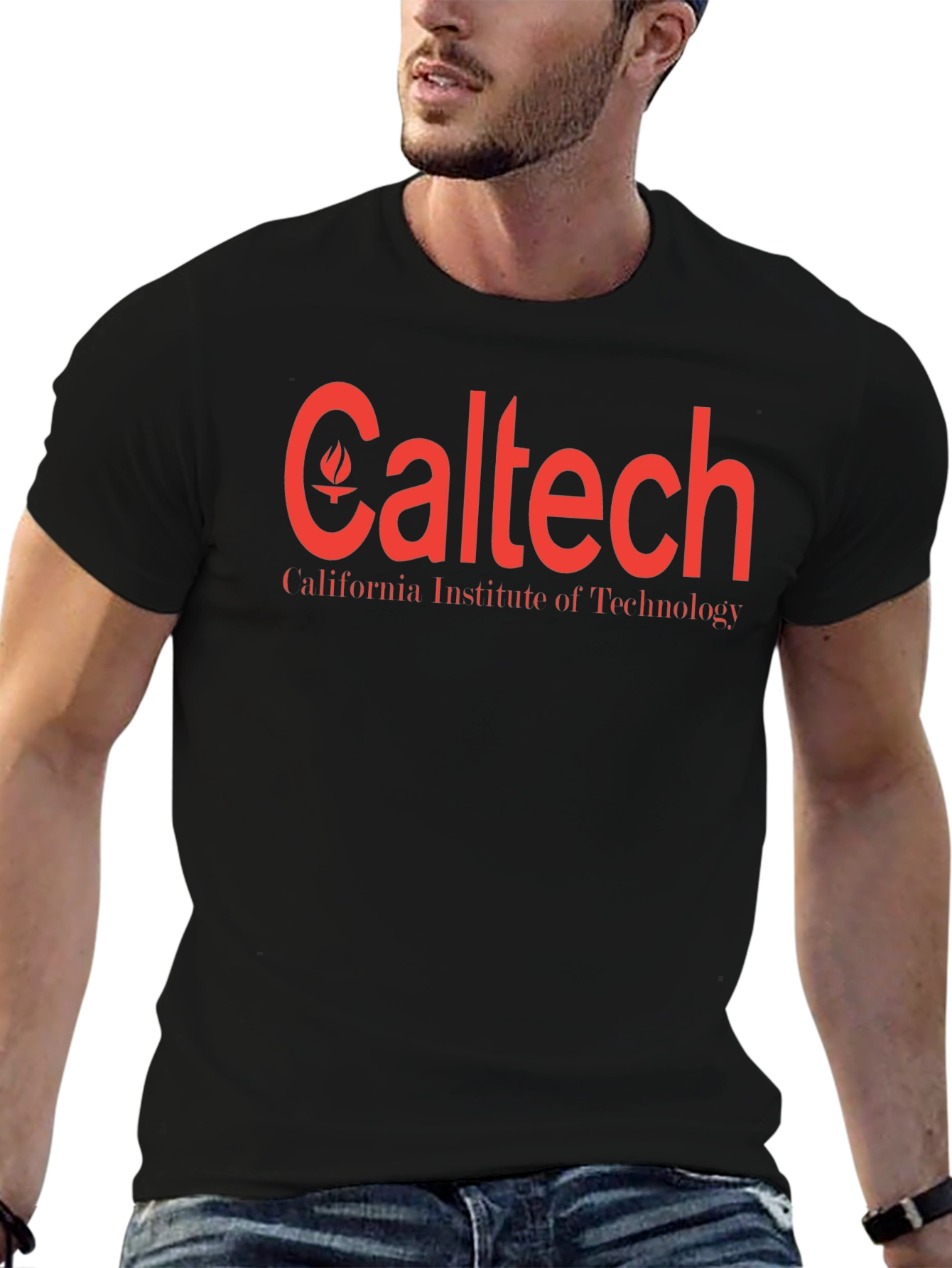 Caltech Black T-Shirt | California Institute of Technology