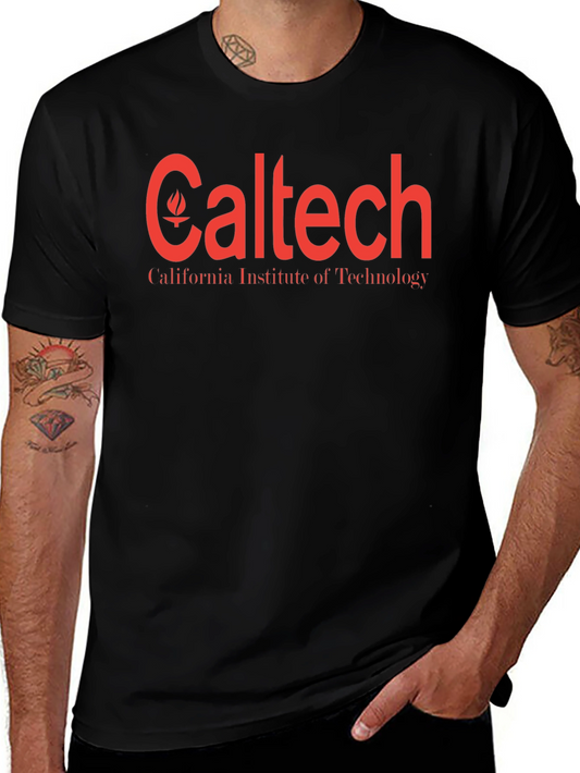 Caltech Black T-Shirt | California Institute of Technology