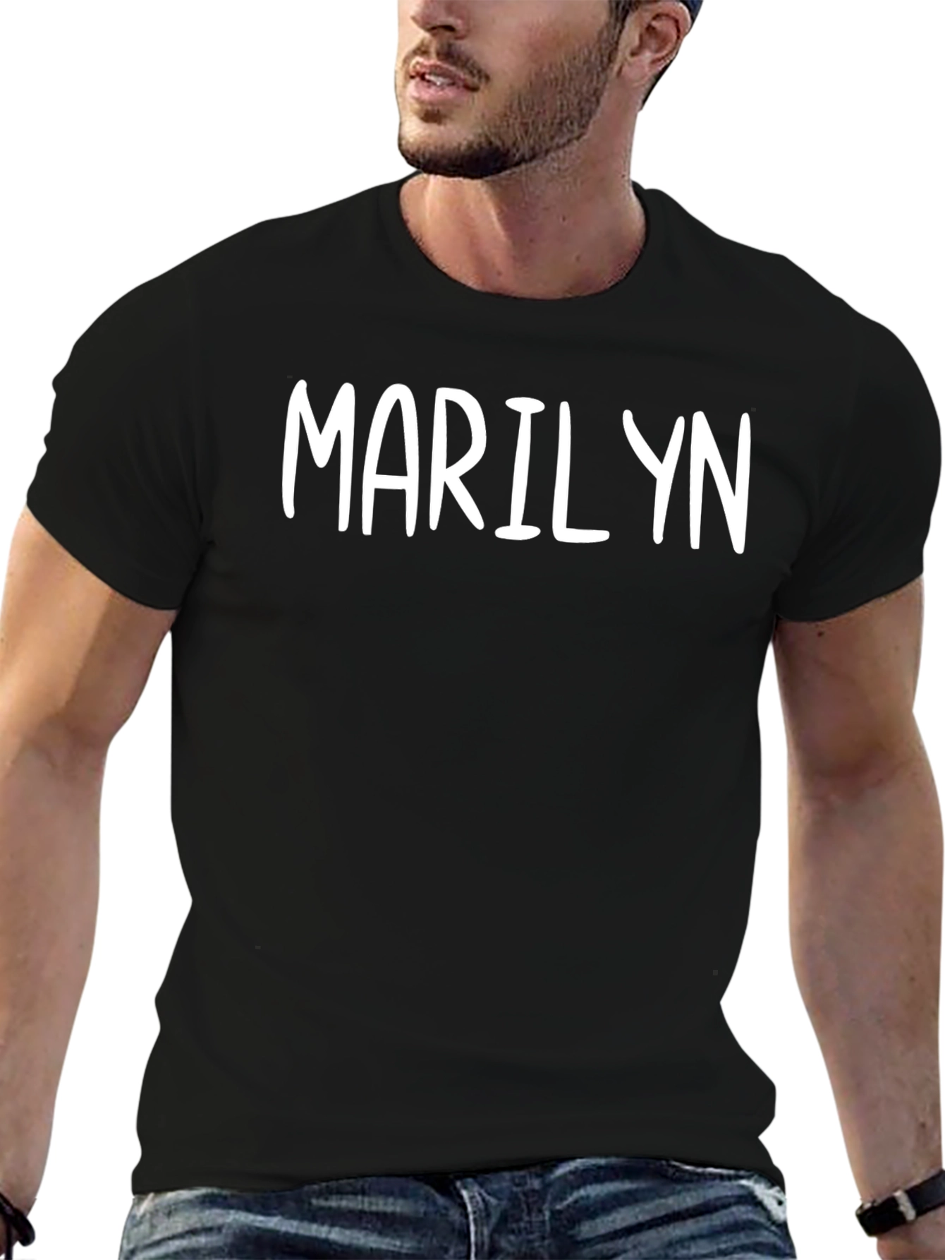 Marilyn Graphic Tee - Classic Black T-Shirt
