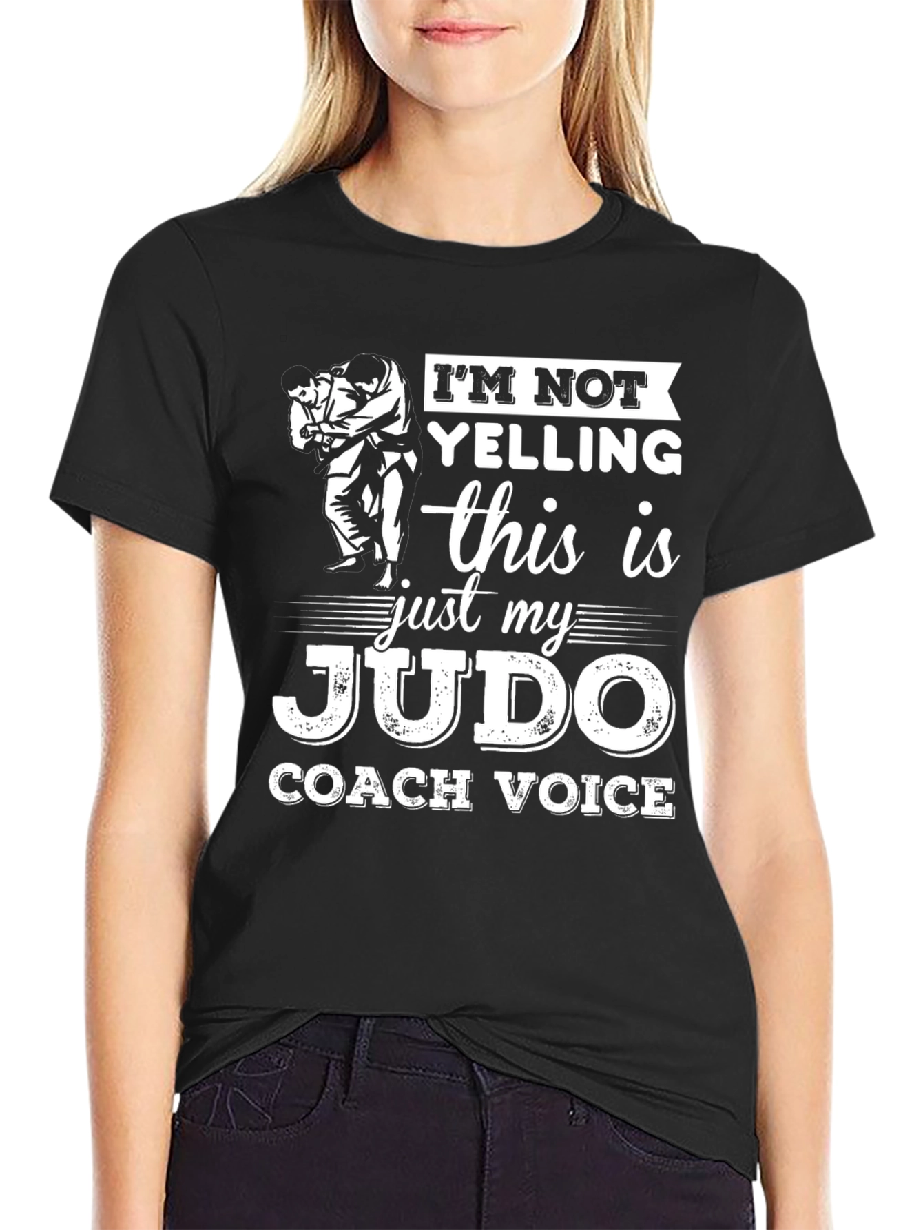 Judo Coach Voice Graphic T-Shirt