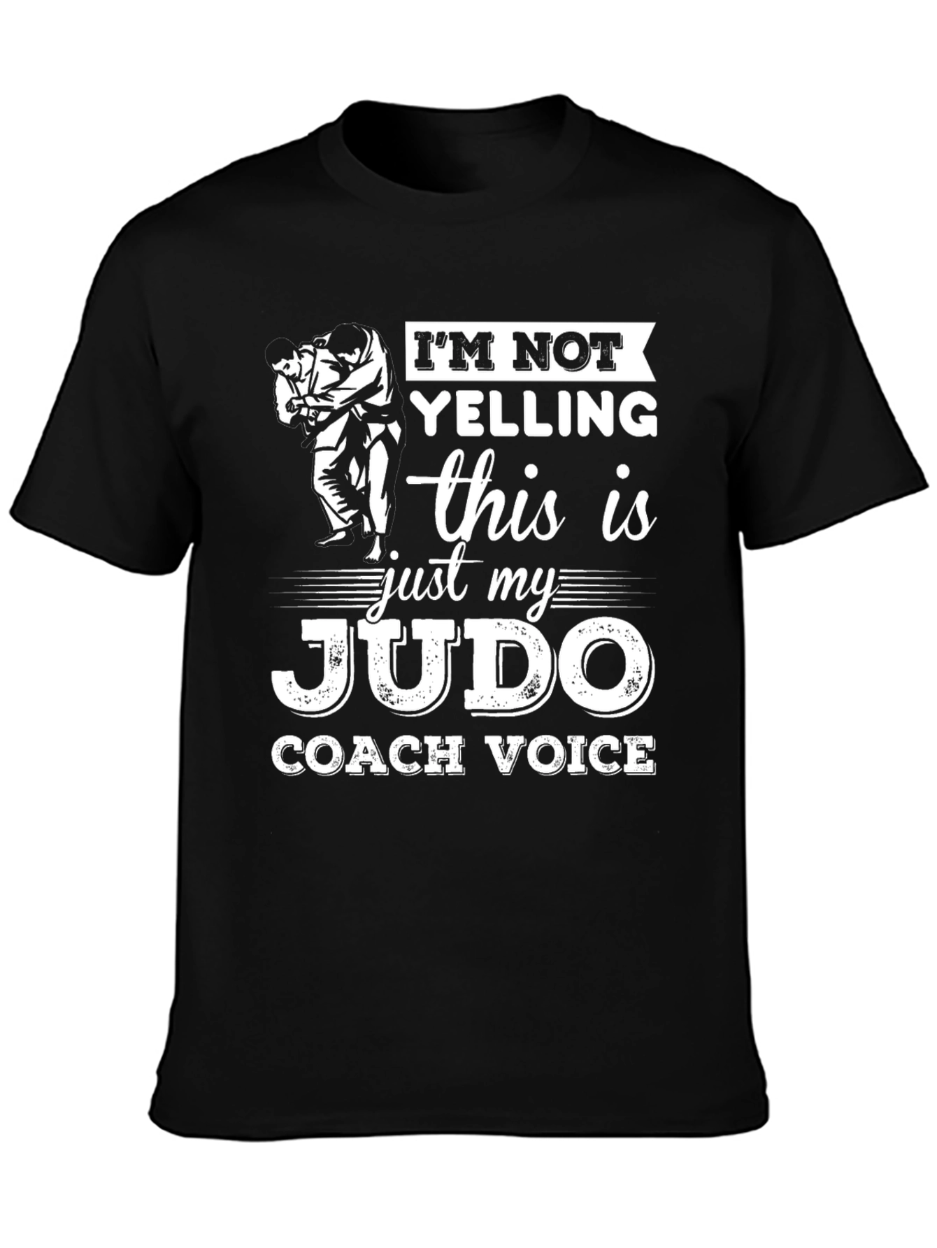 Judo Coach Voice Graphic T-Shirt