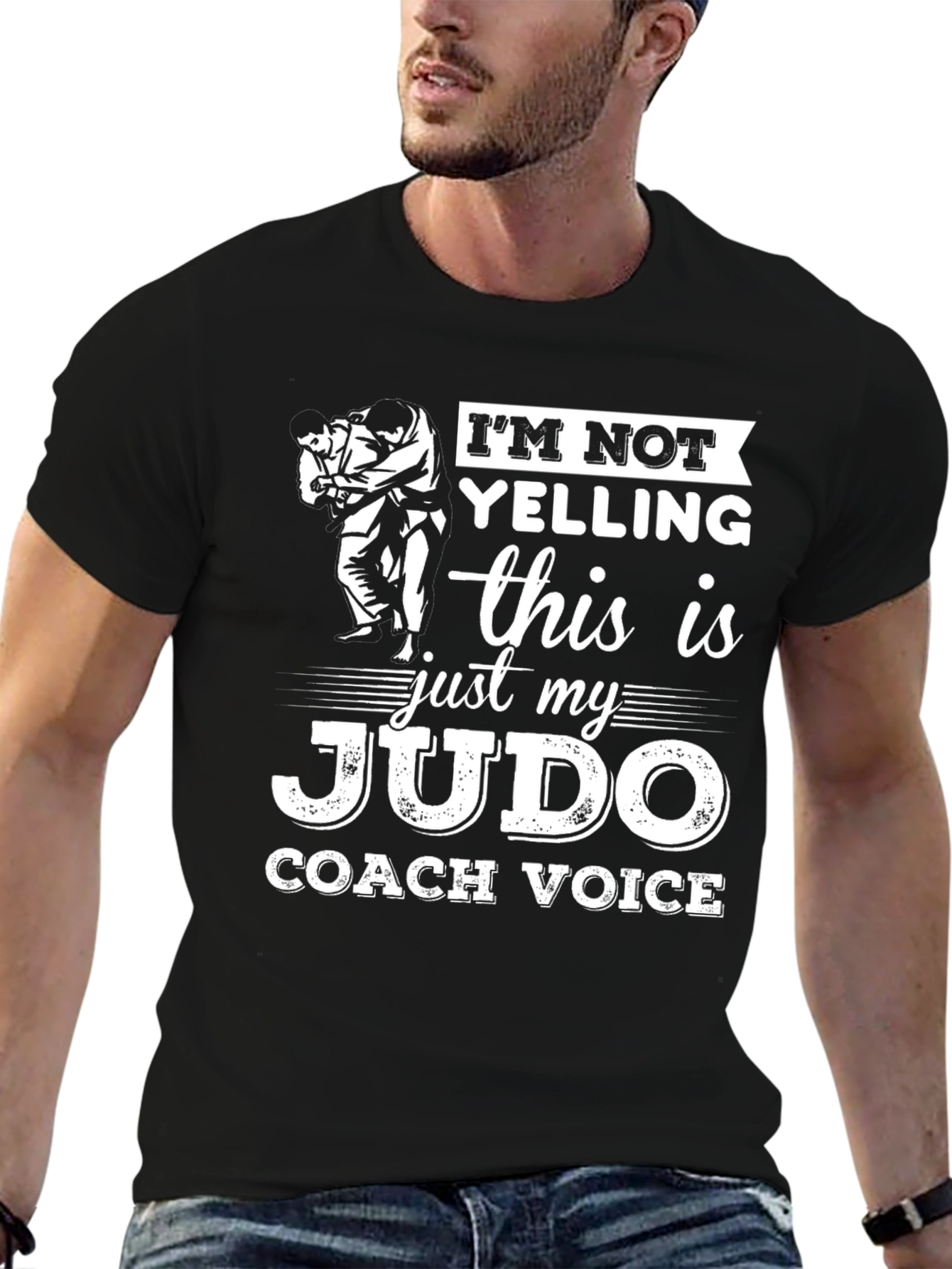 Judo Coach Voice Graphic T-Shirt