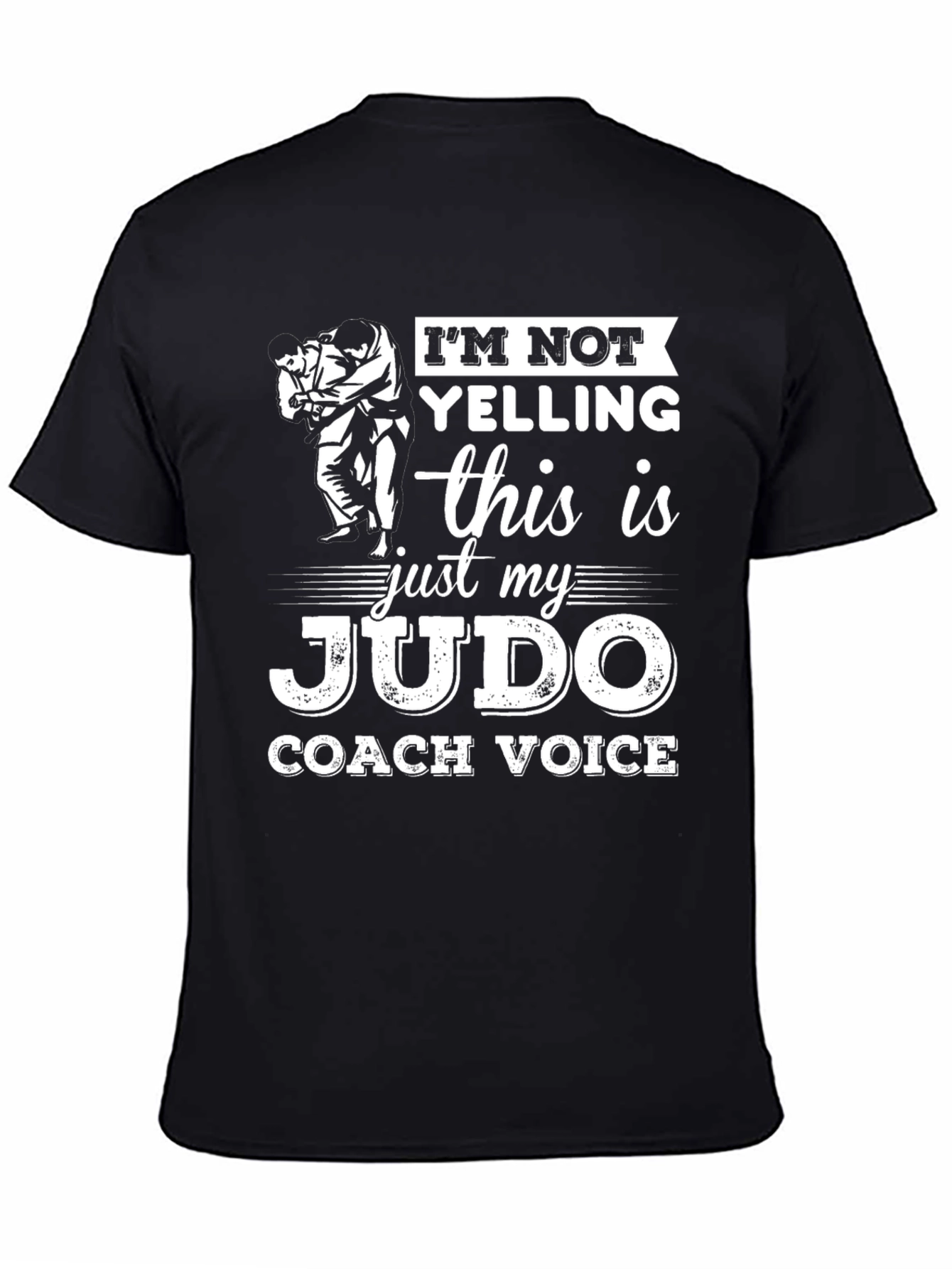 Judo Coach Voice Graphic T-Shirt