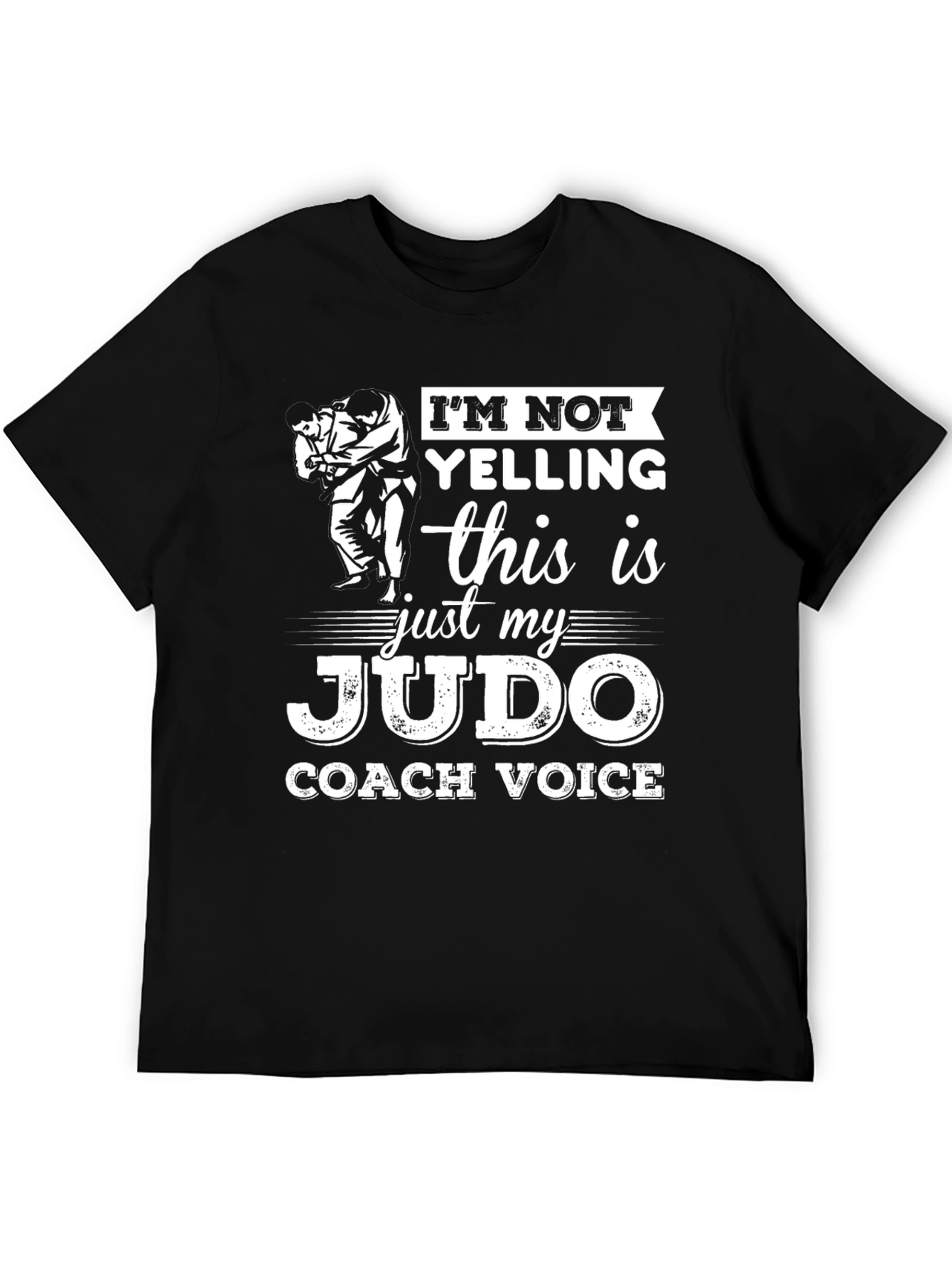 Judo Coach Voice Graphic T-Shirt