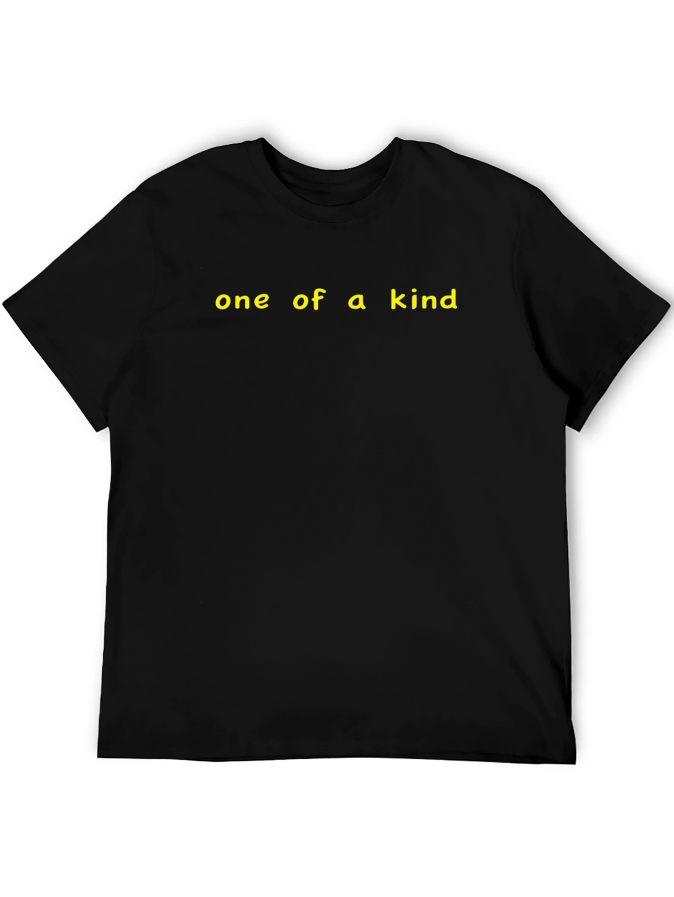 One of a Kind Black T-Shirt