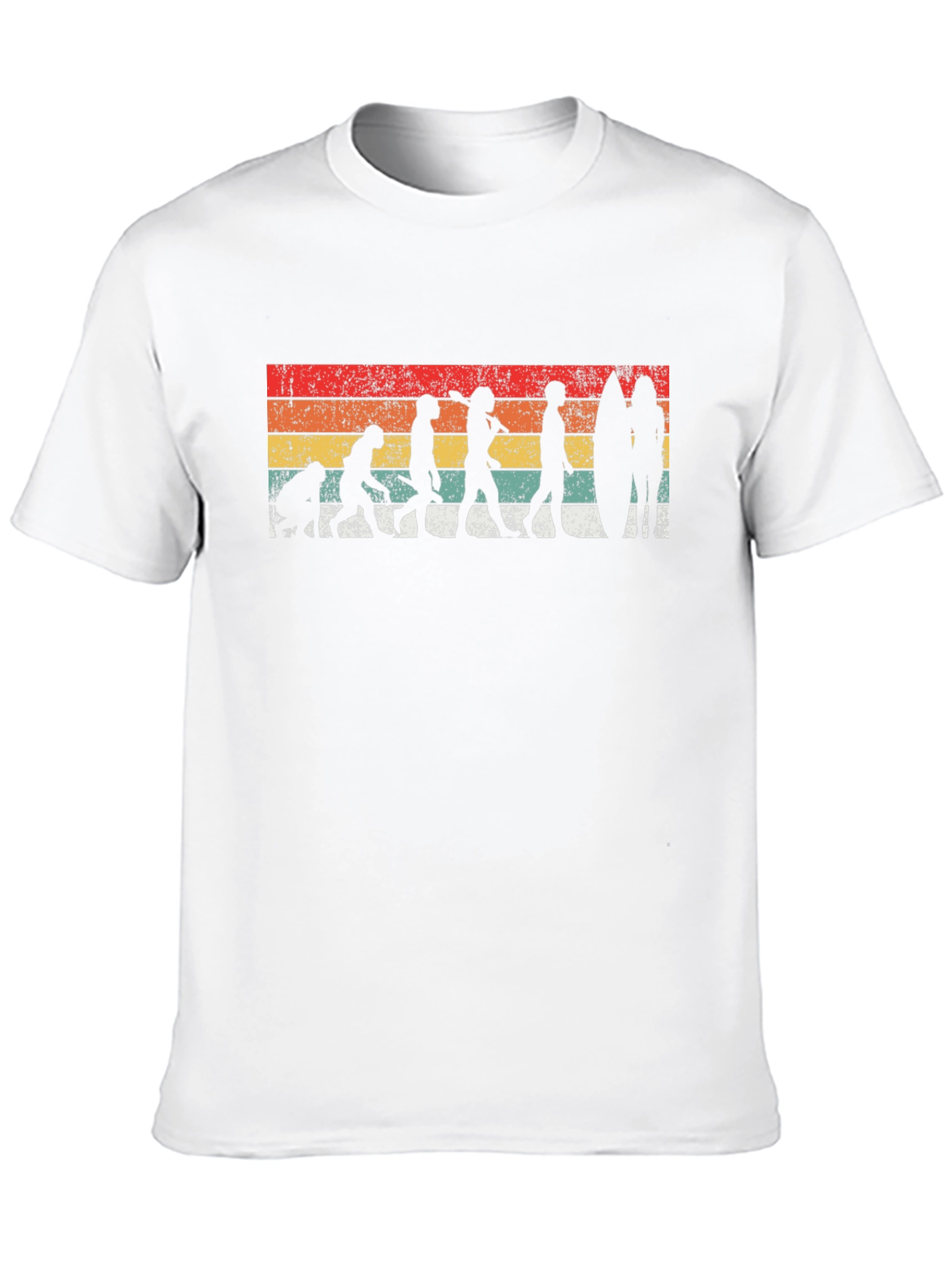 Surfing Evolution Graphic Tee