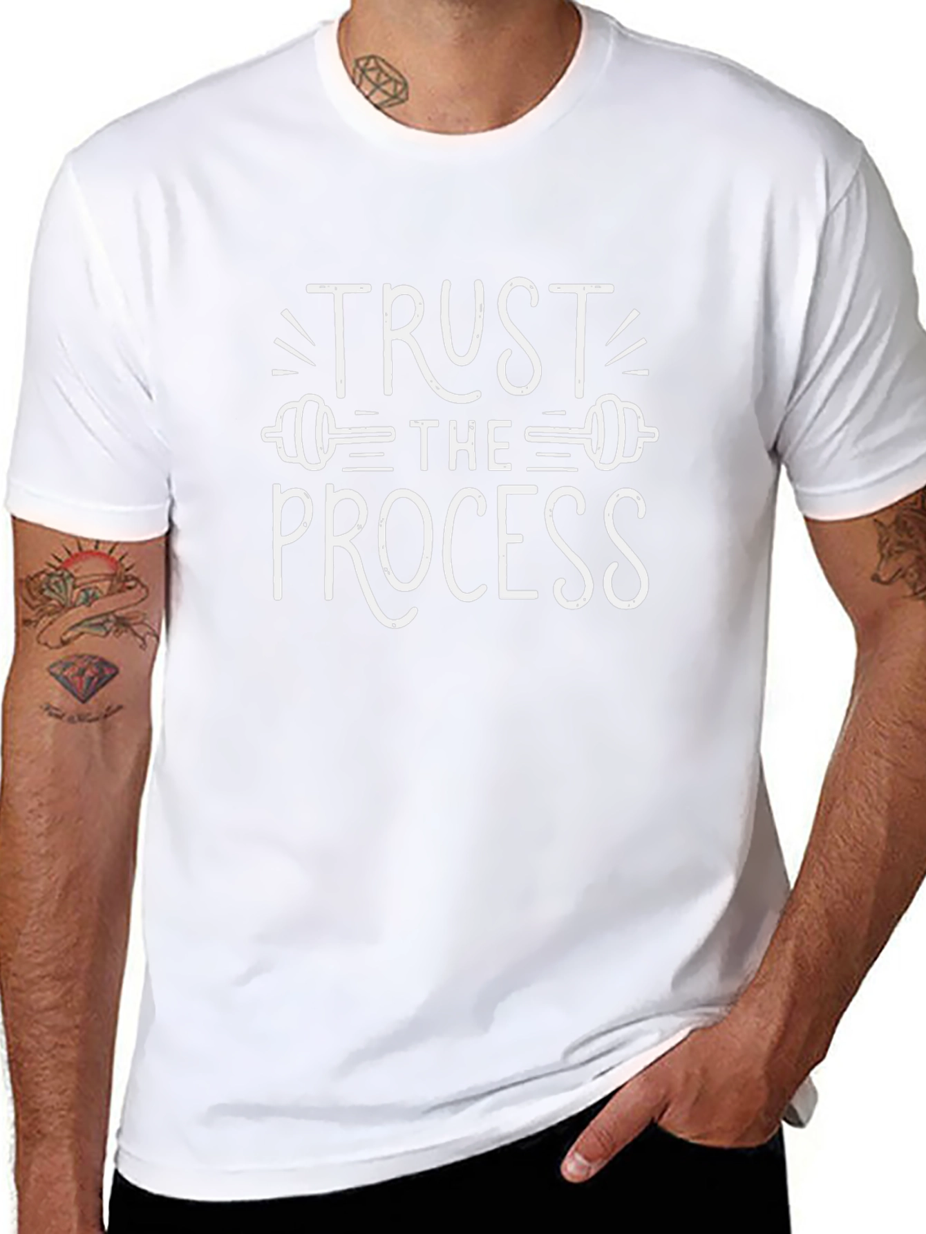 Trust the Process Workout Gym T-Shirt