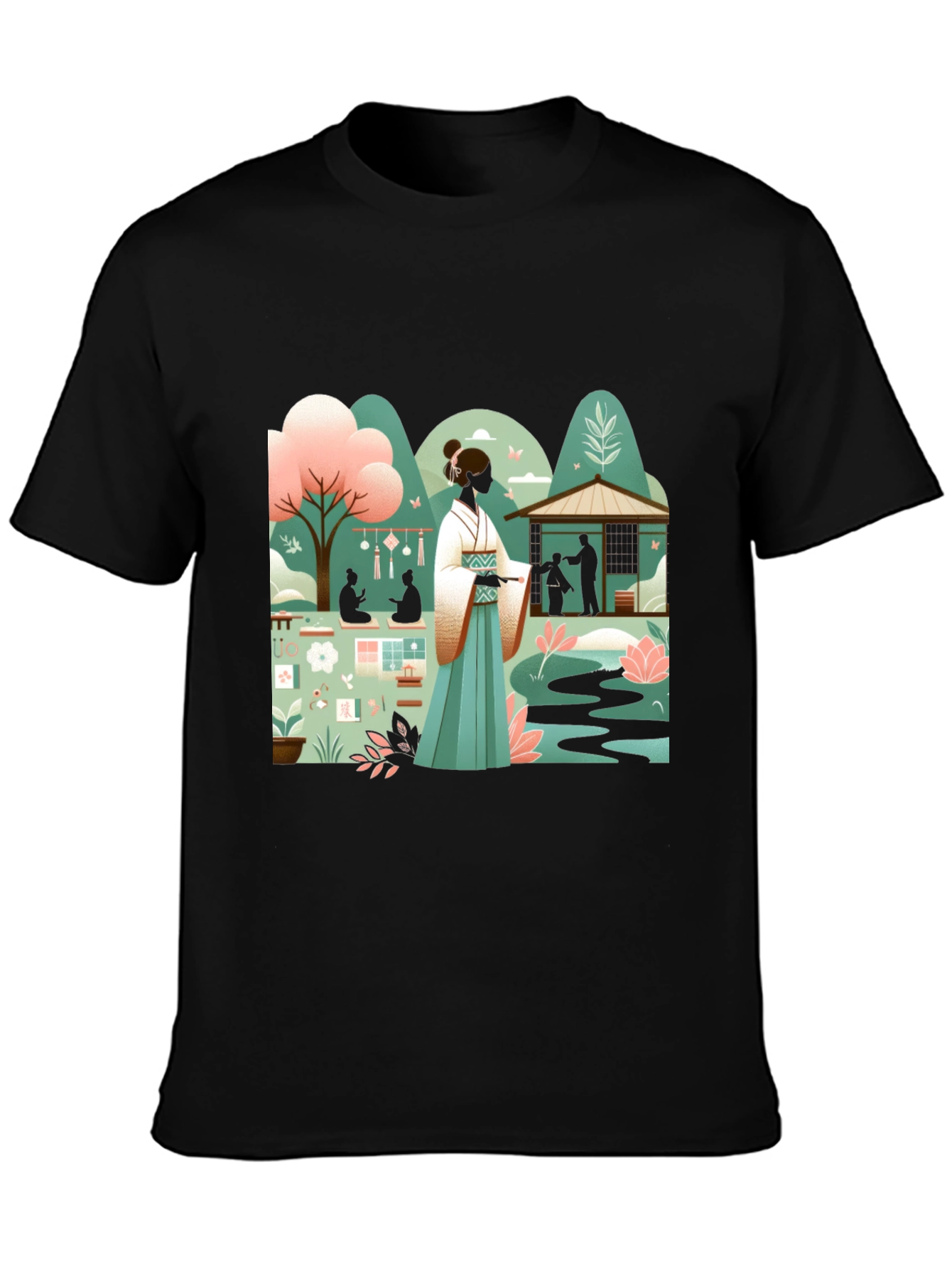Japanese Garden Art Tee