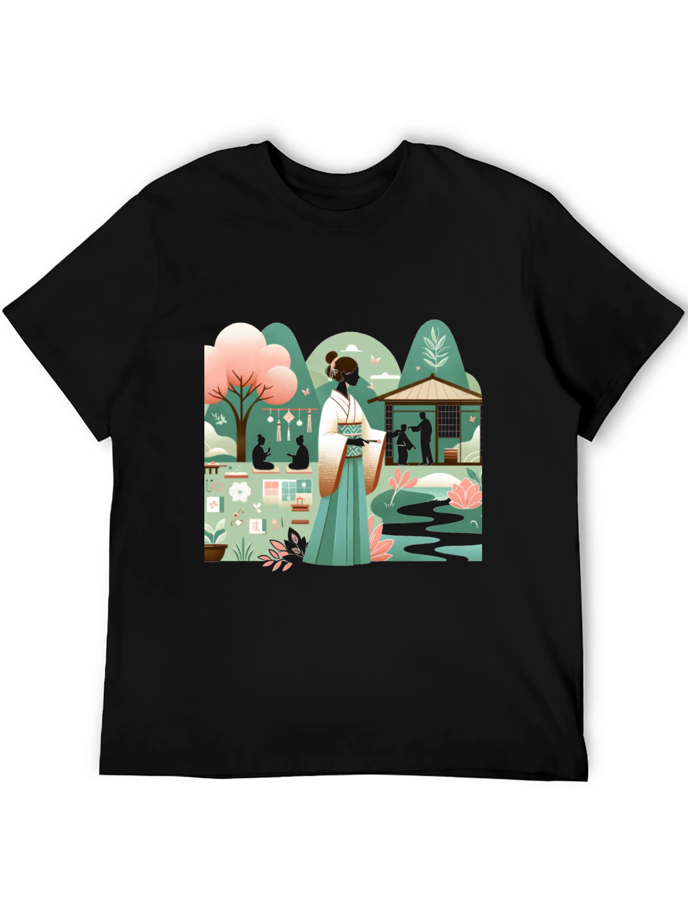 Japanese Garden Art Tee