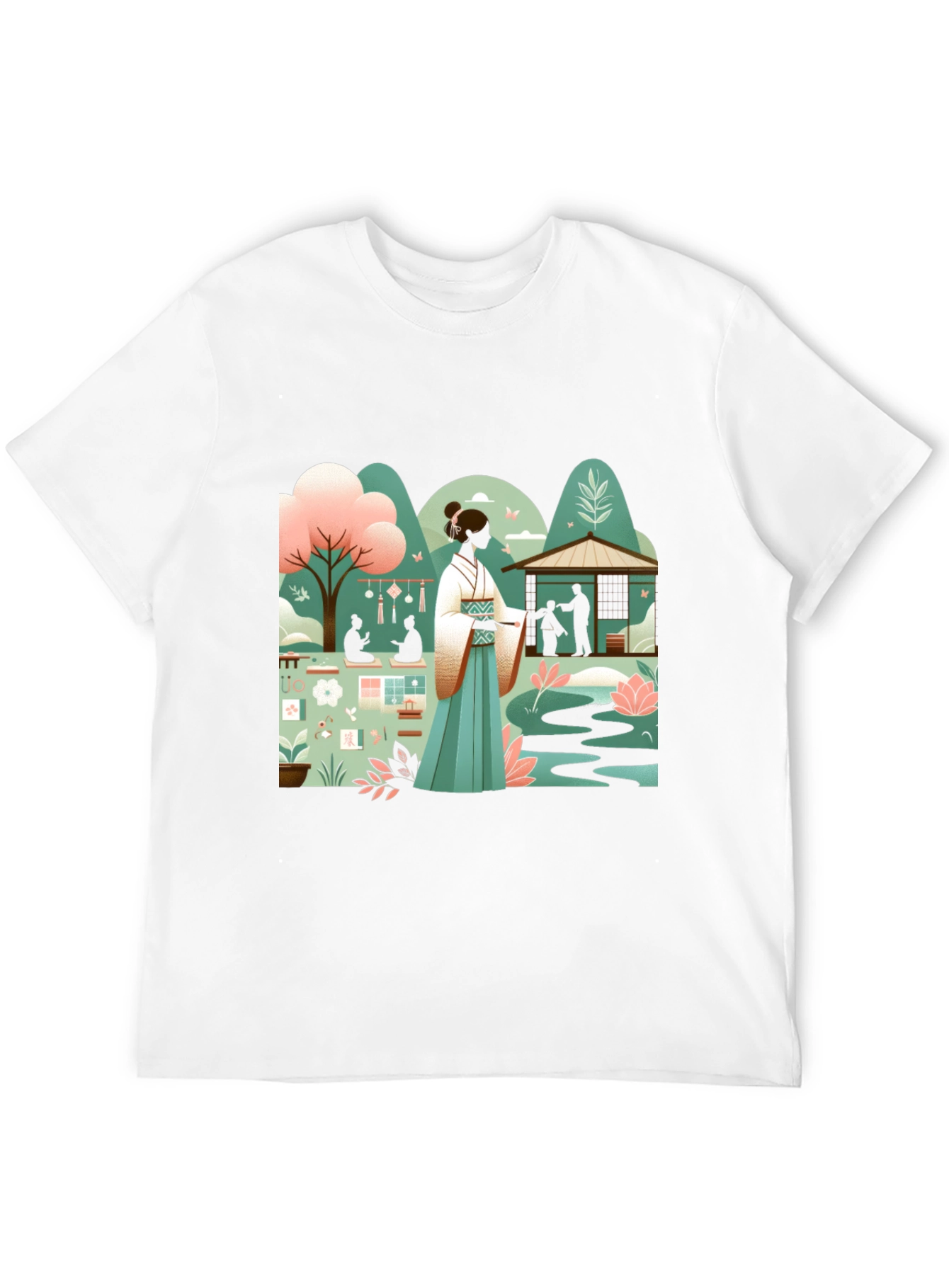 Japanese Garden Art Tee