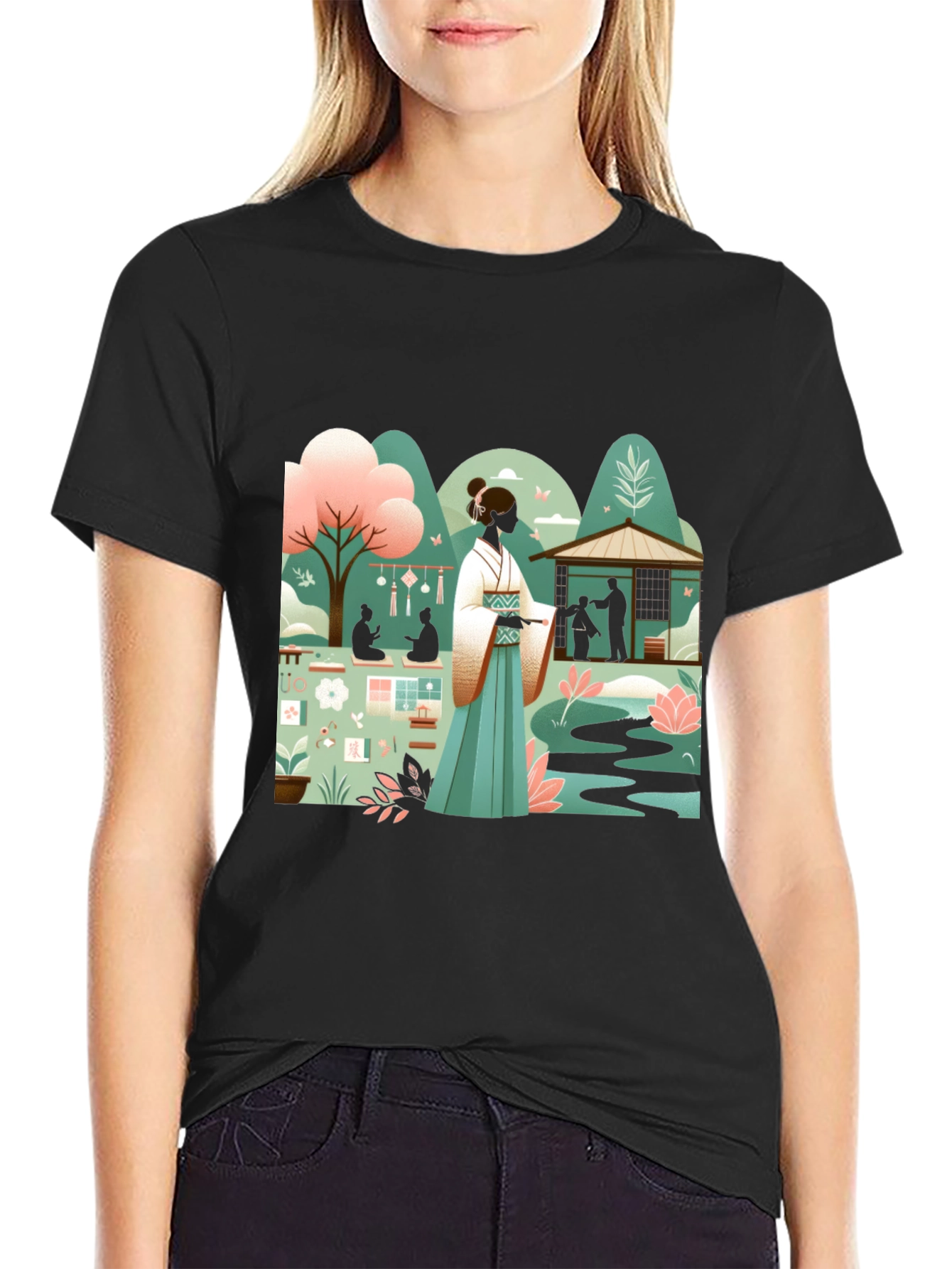 Japanese Garden Art Tee