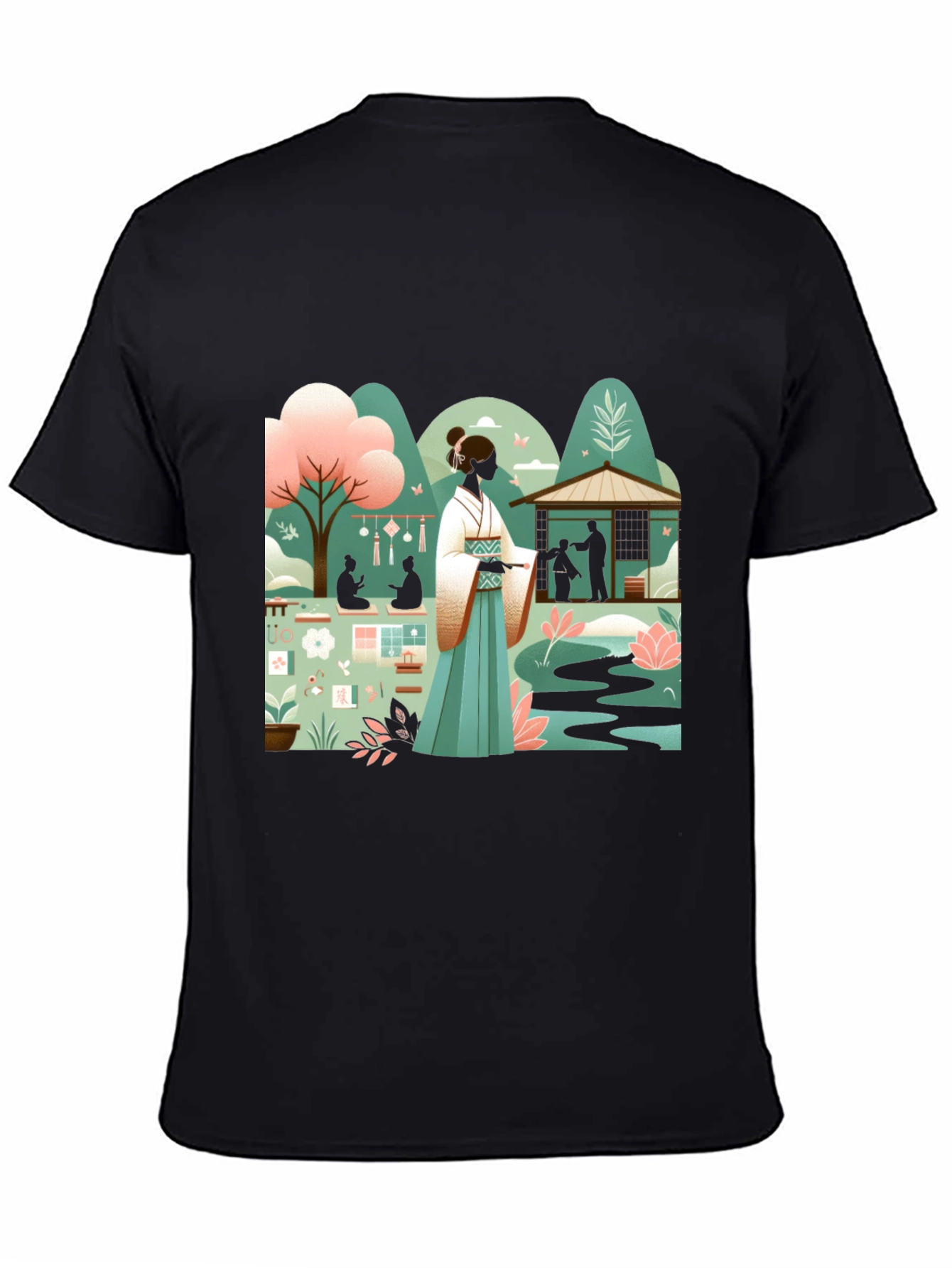 Japanese Garden Art Tee