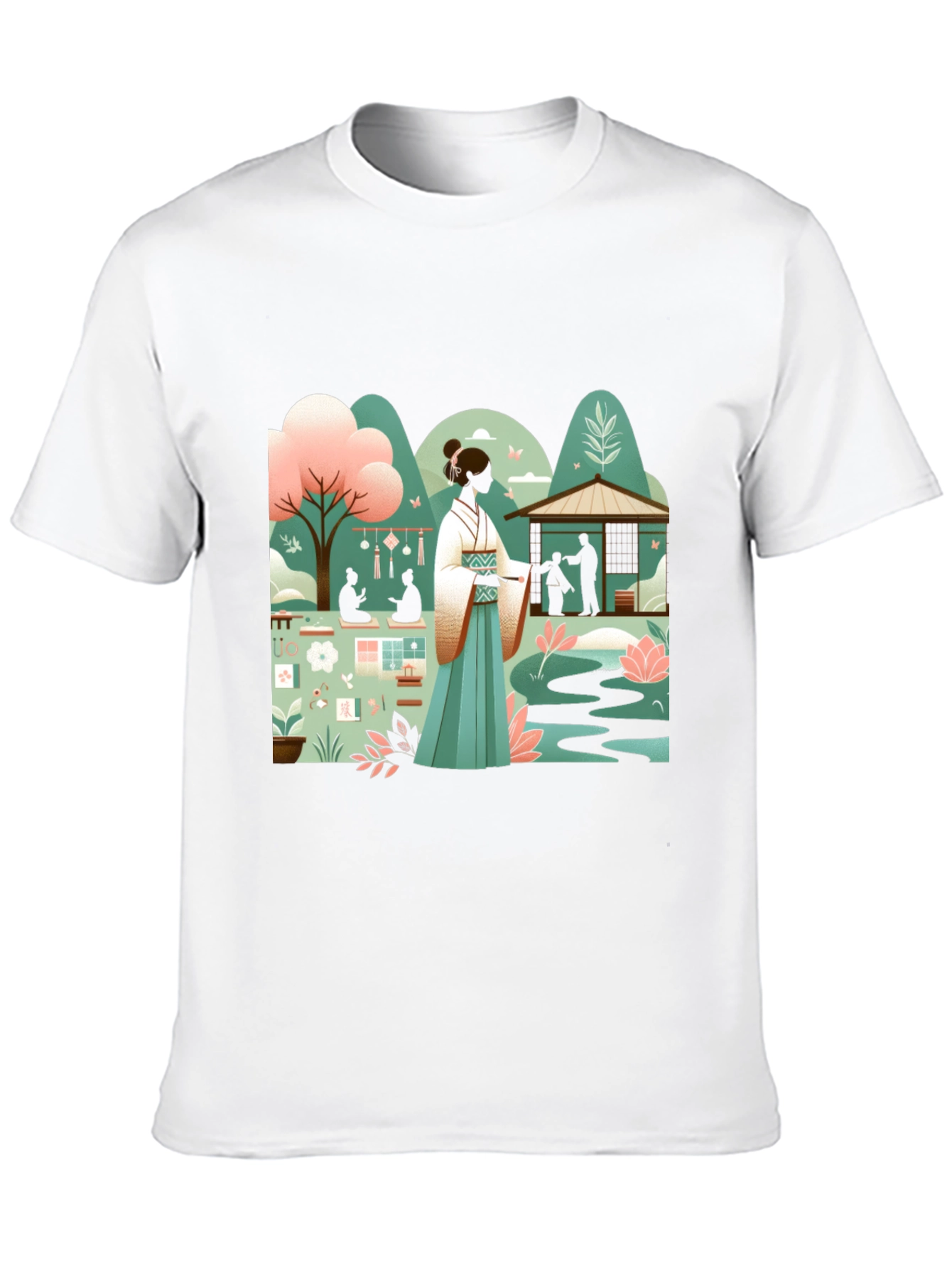 Japanese Garden Art Tee