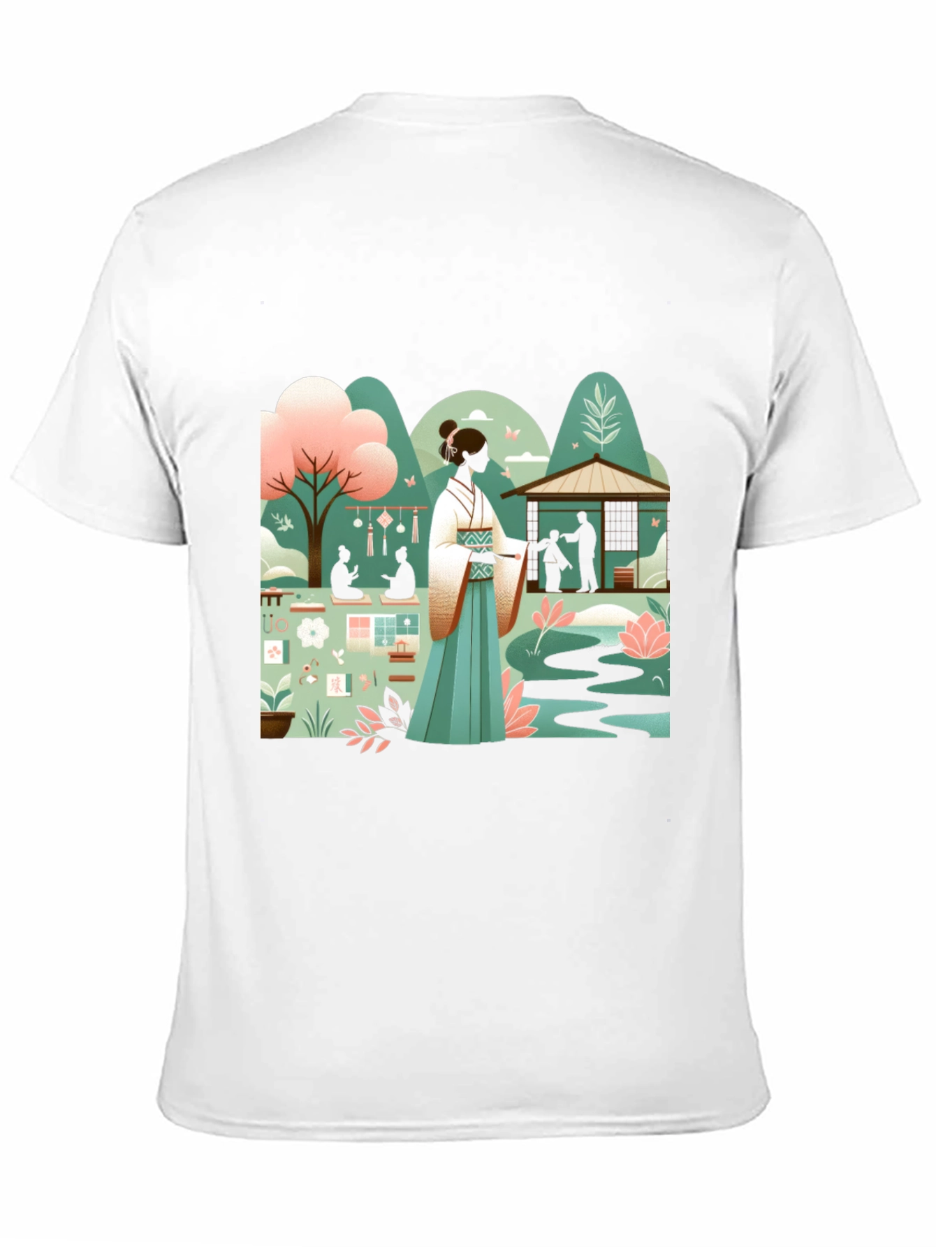 Japanese Garden Art Tee