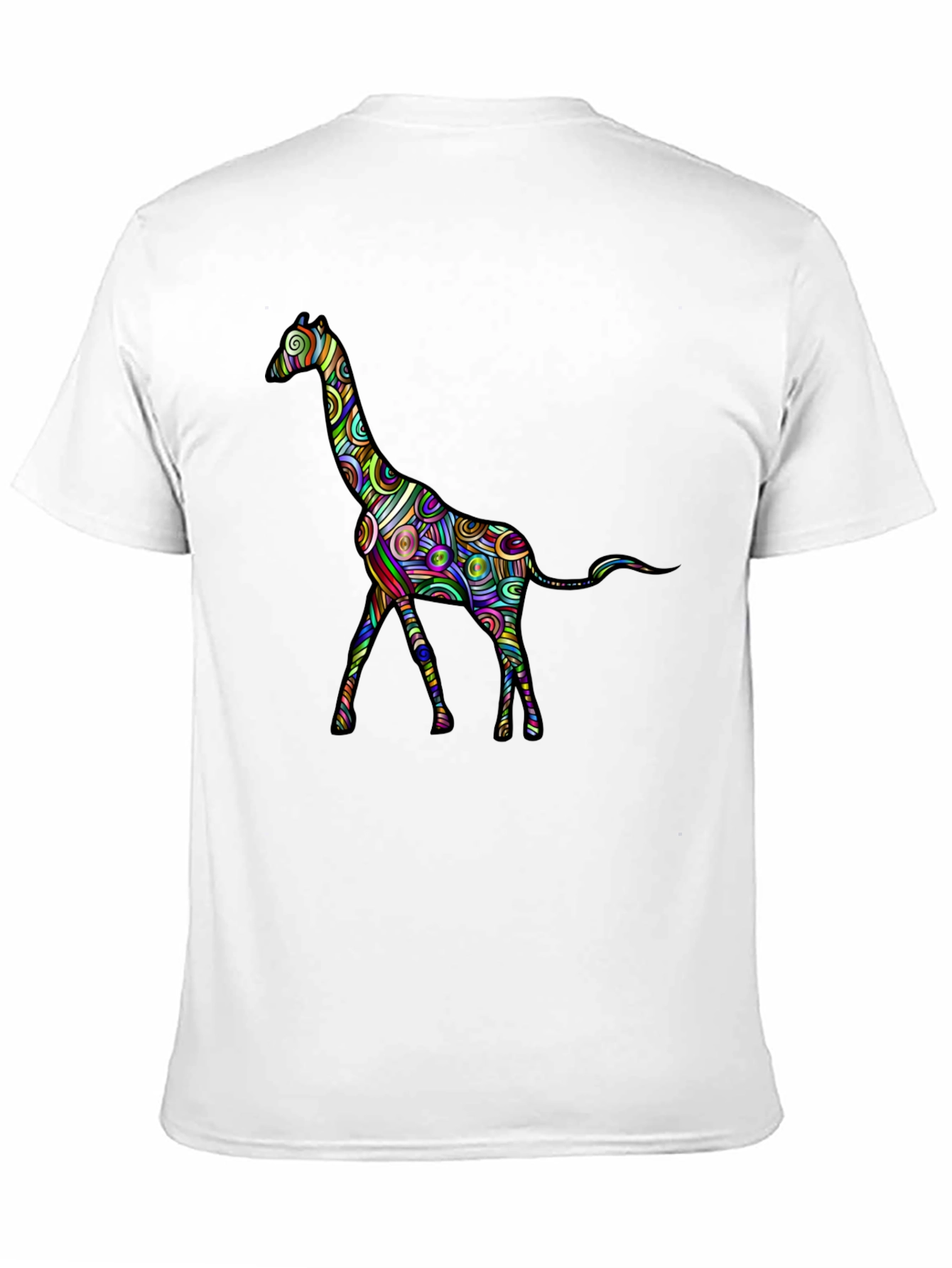 Psychedelic Giraffe Graphic T-Shirt
