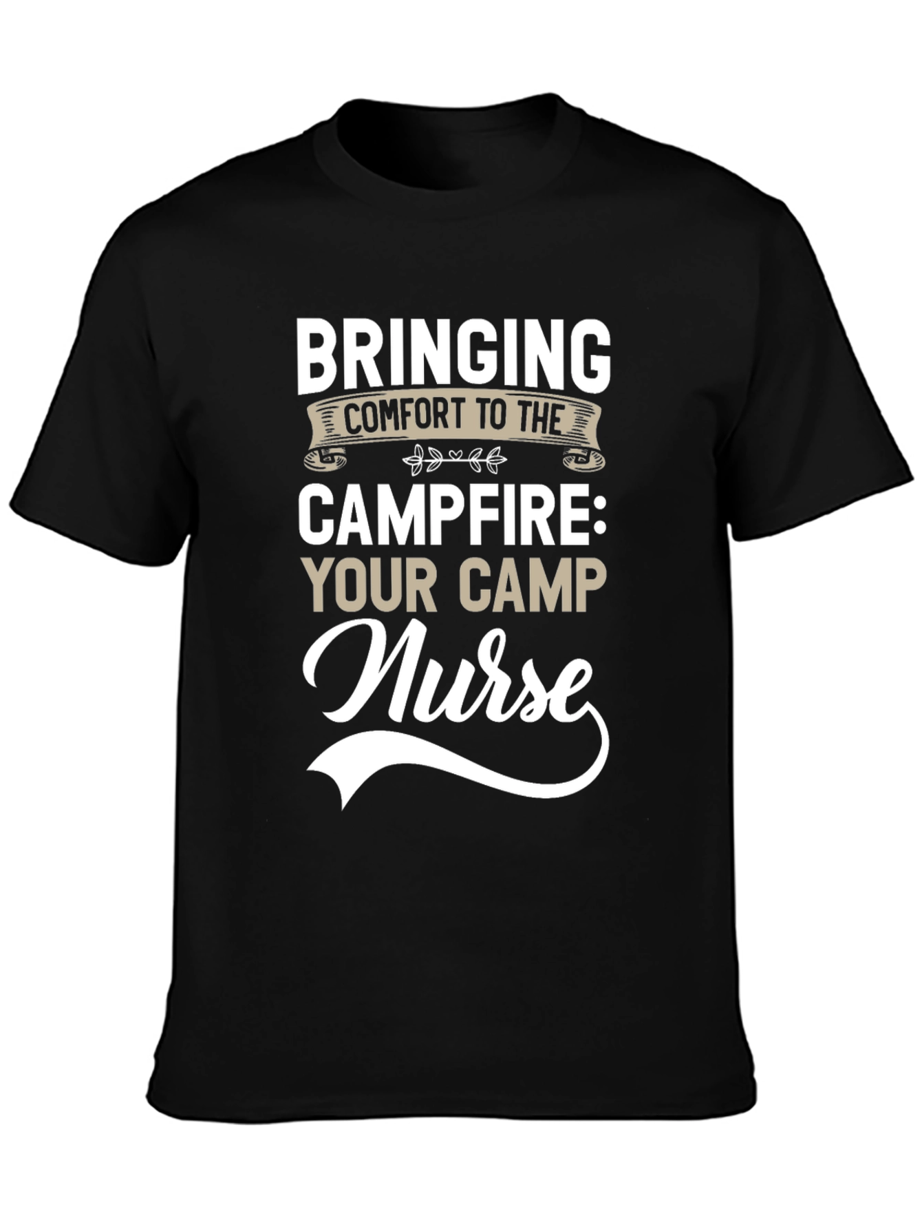 Camp Nurse T-Shirt - Comfort & Care