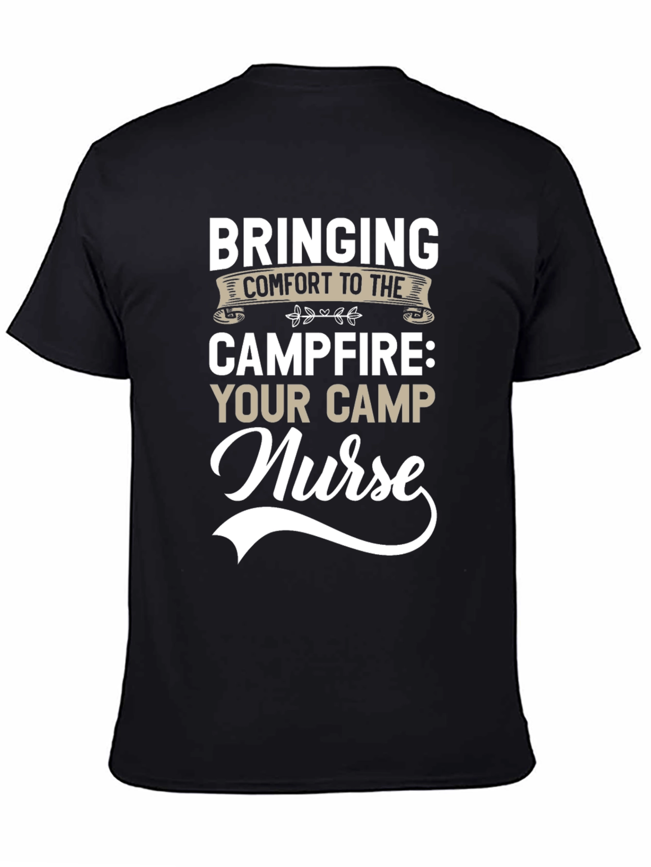 Camp Nurse T-Shirt - Comfort & Care