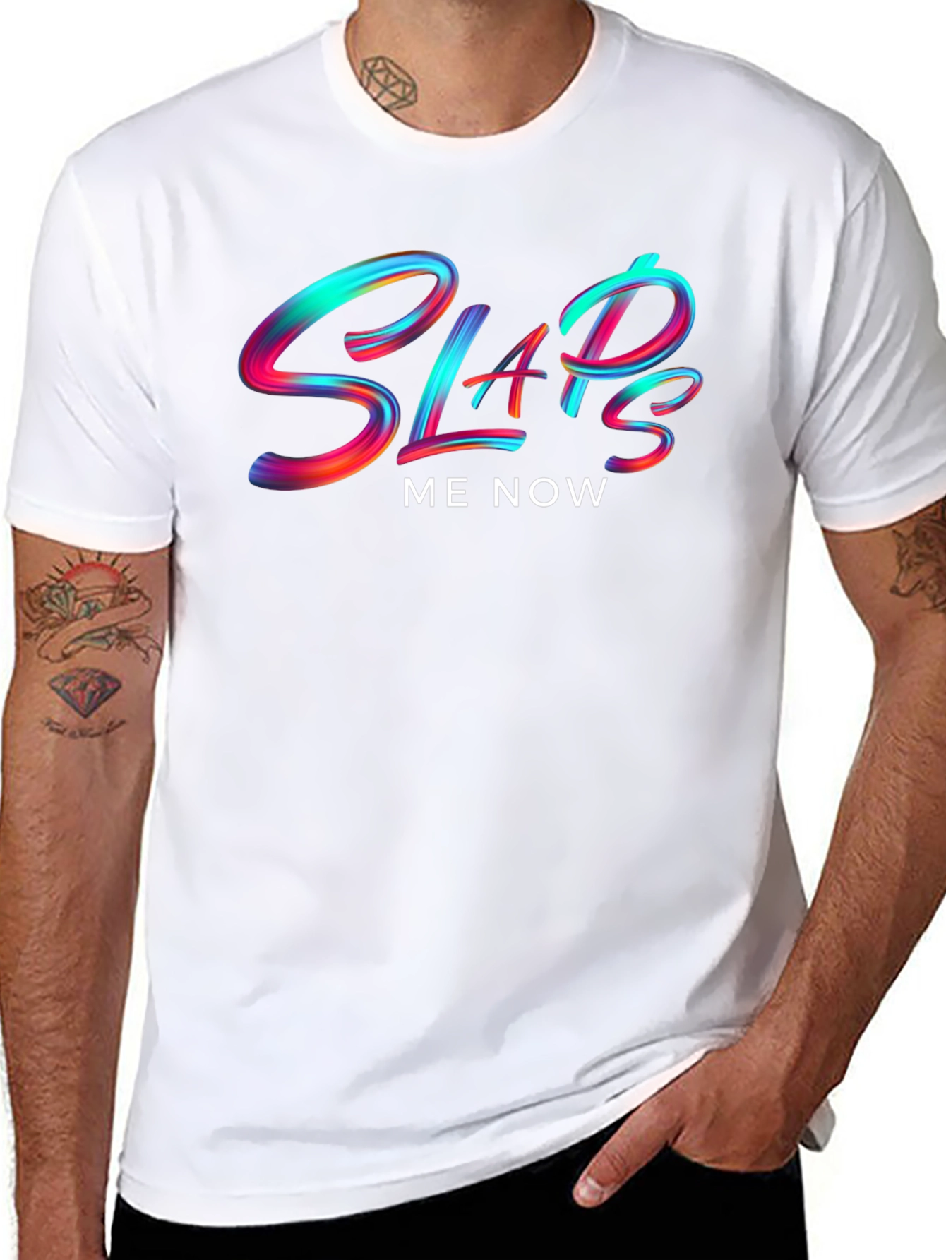 Slaps Me Now Graphic T-Shirt - Bold Statement Tee