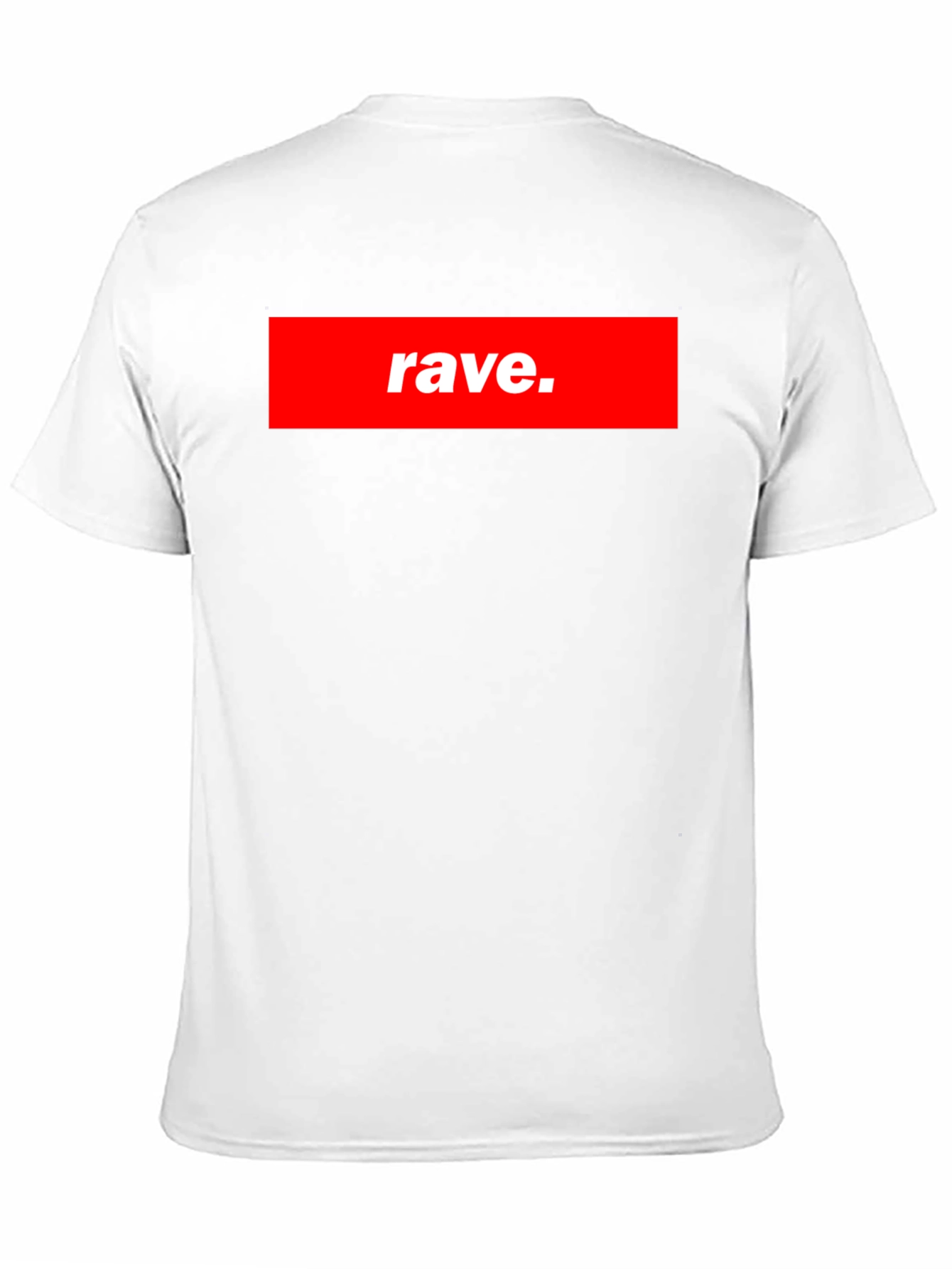 Rave T-Shirt - Bold Red Graphic