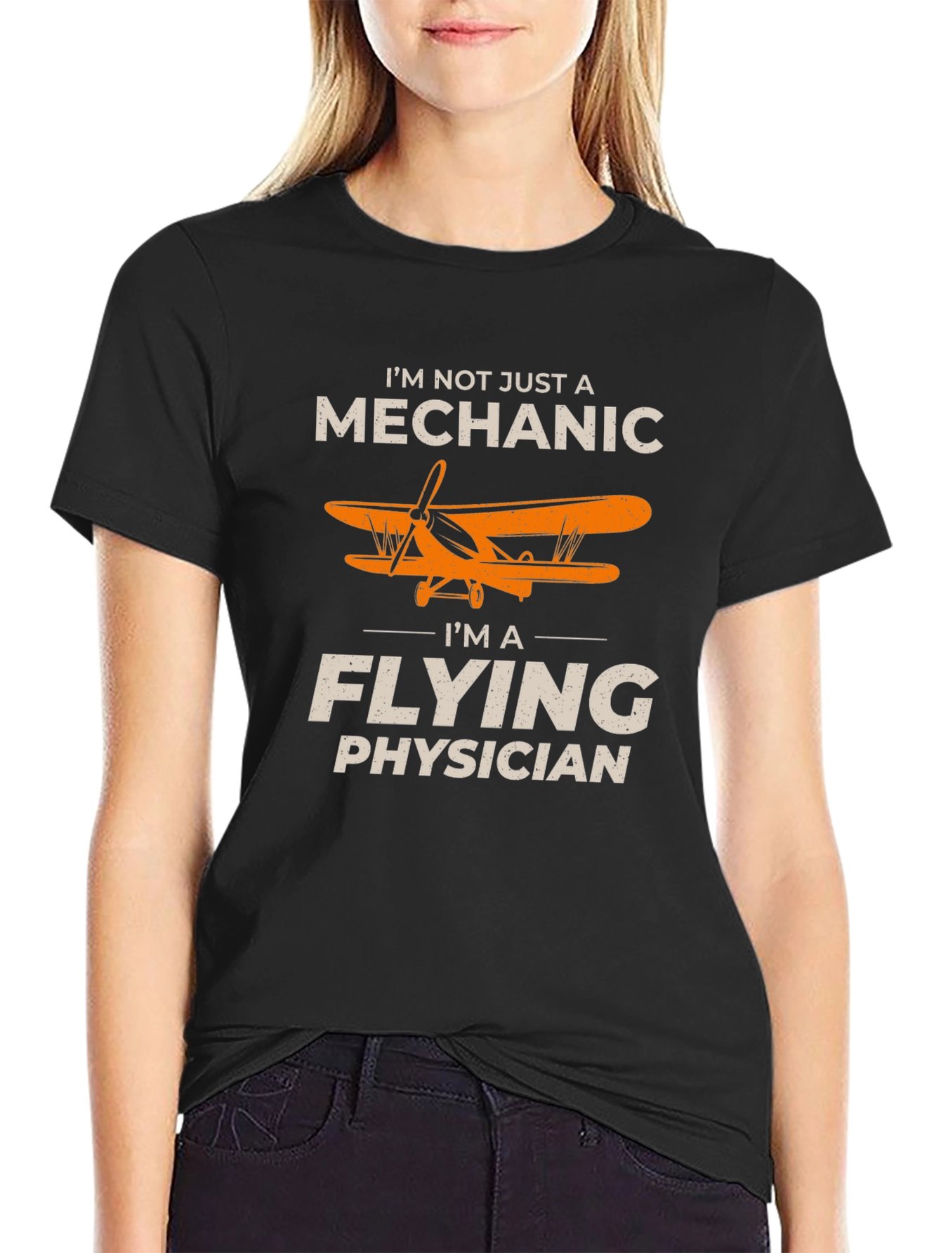 Flying Physician T-Shirt Aviation Doctor Tee