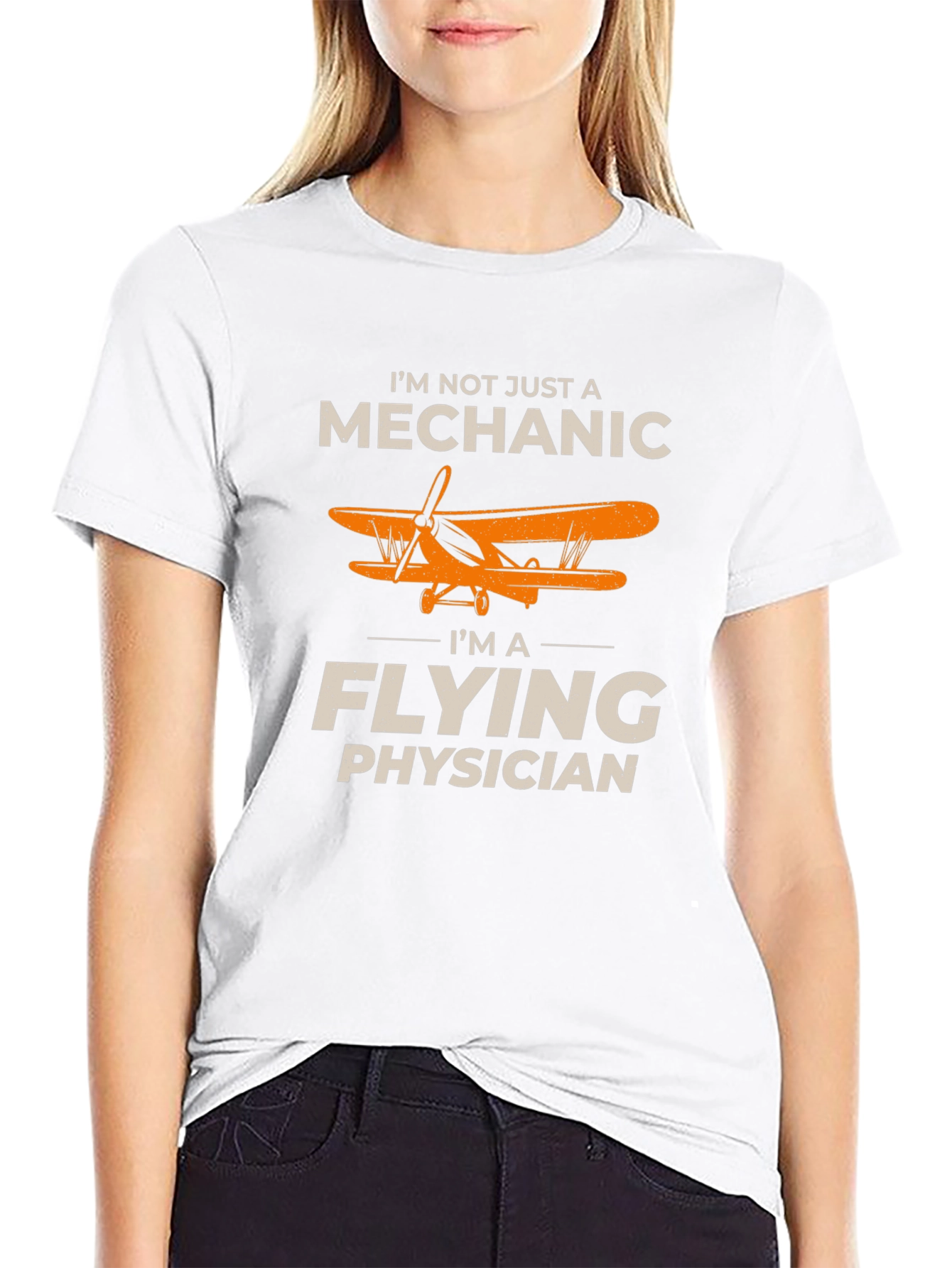 Flying Physician T-Shirt Aviation Doctor Tee