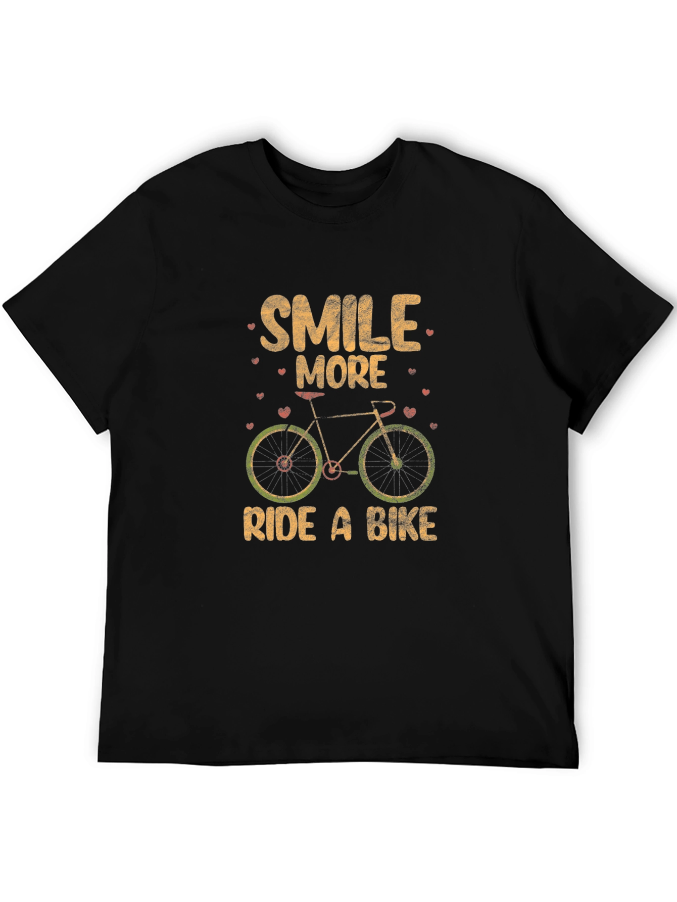 Smile More Ride a Bike Graphic Tee