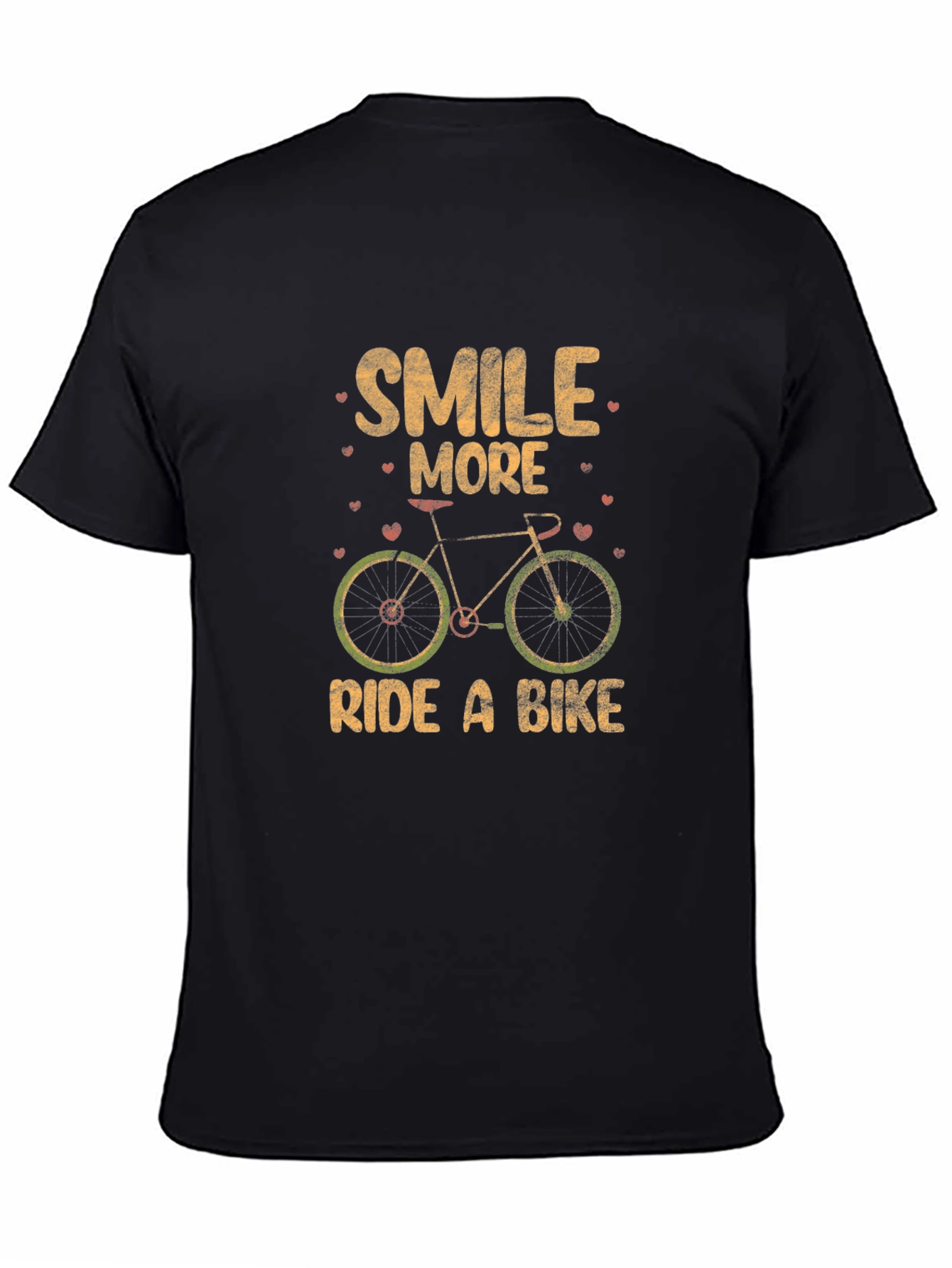 Smile More Ride a Bike Graphic Tee