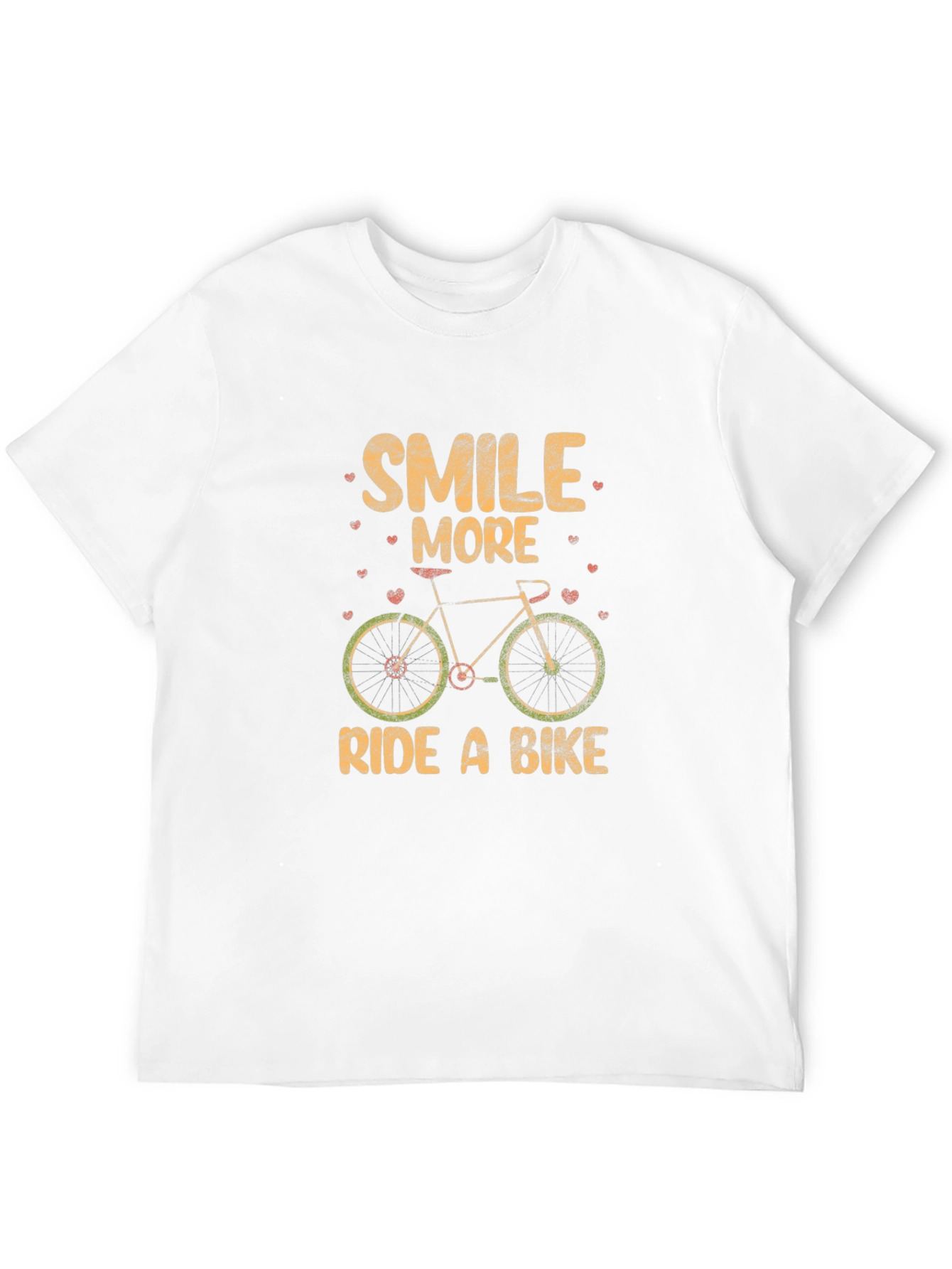 Smile More Ride a Bike Graphic Tee