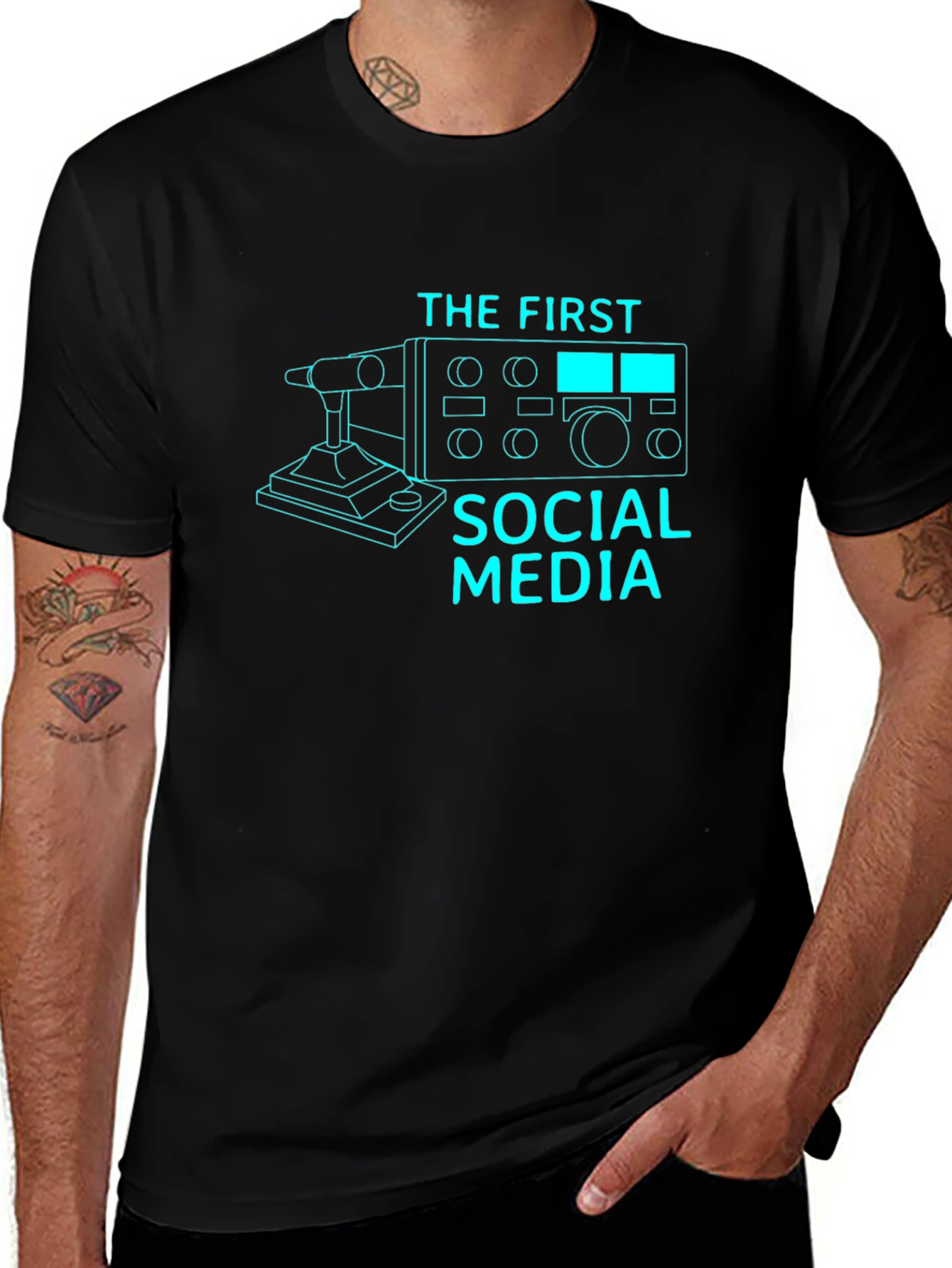 First Social Media Ham Radio T-Shirt